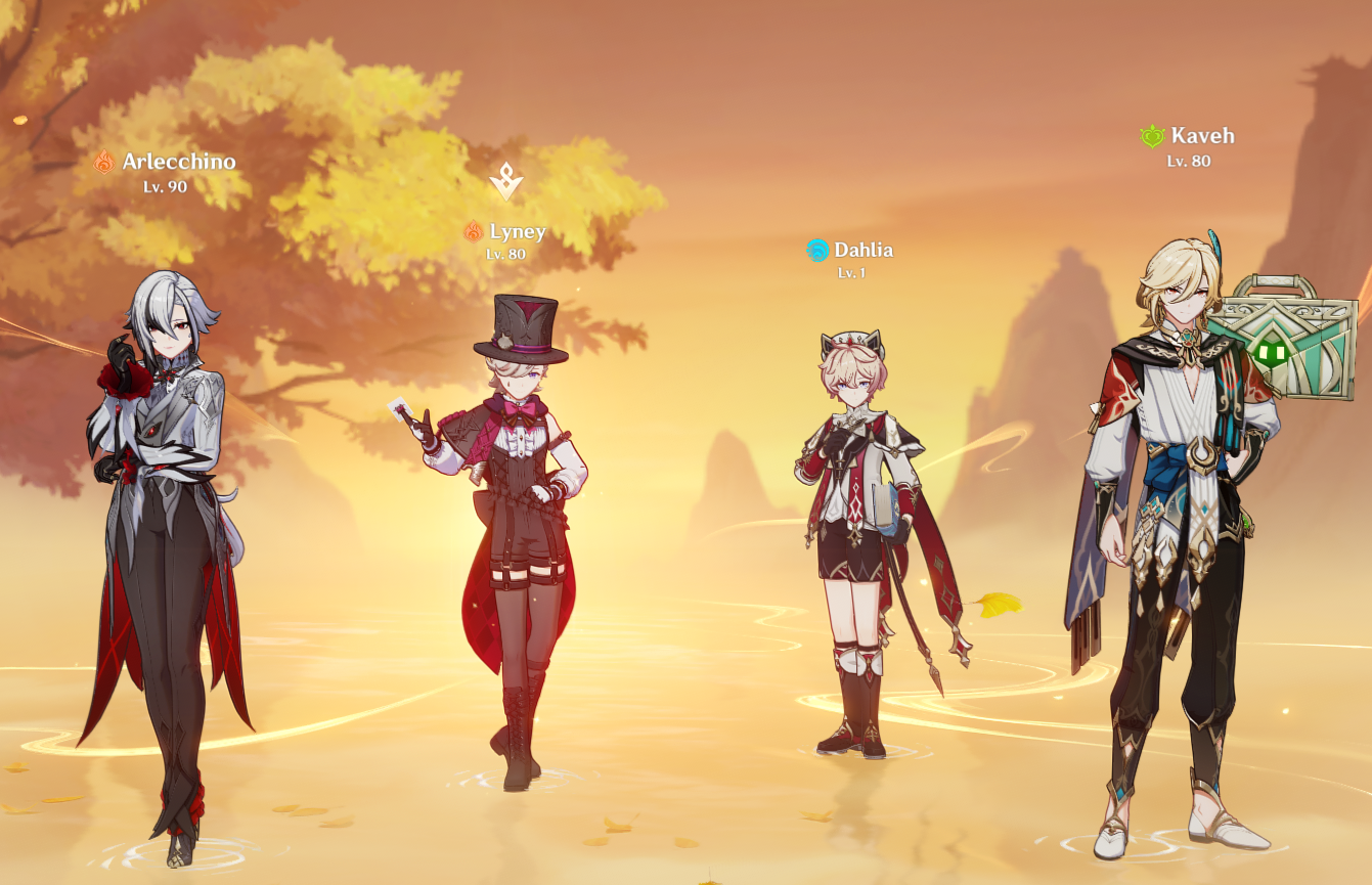 why do they all wear the same colors Genshin Impact | HoYoLAB