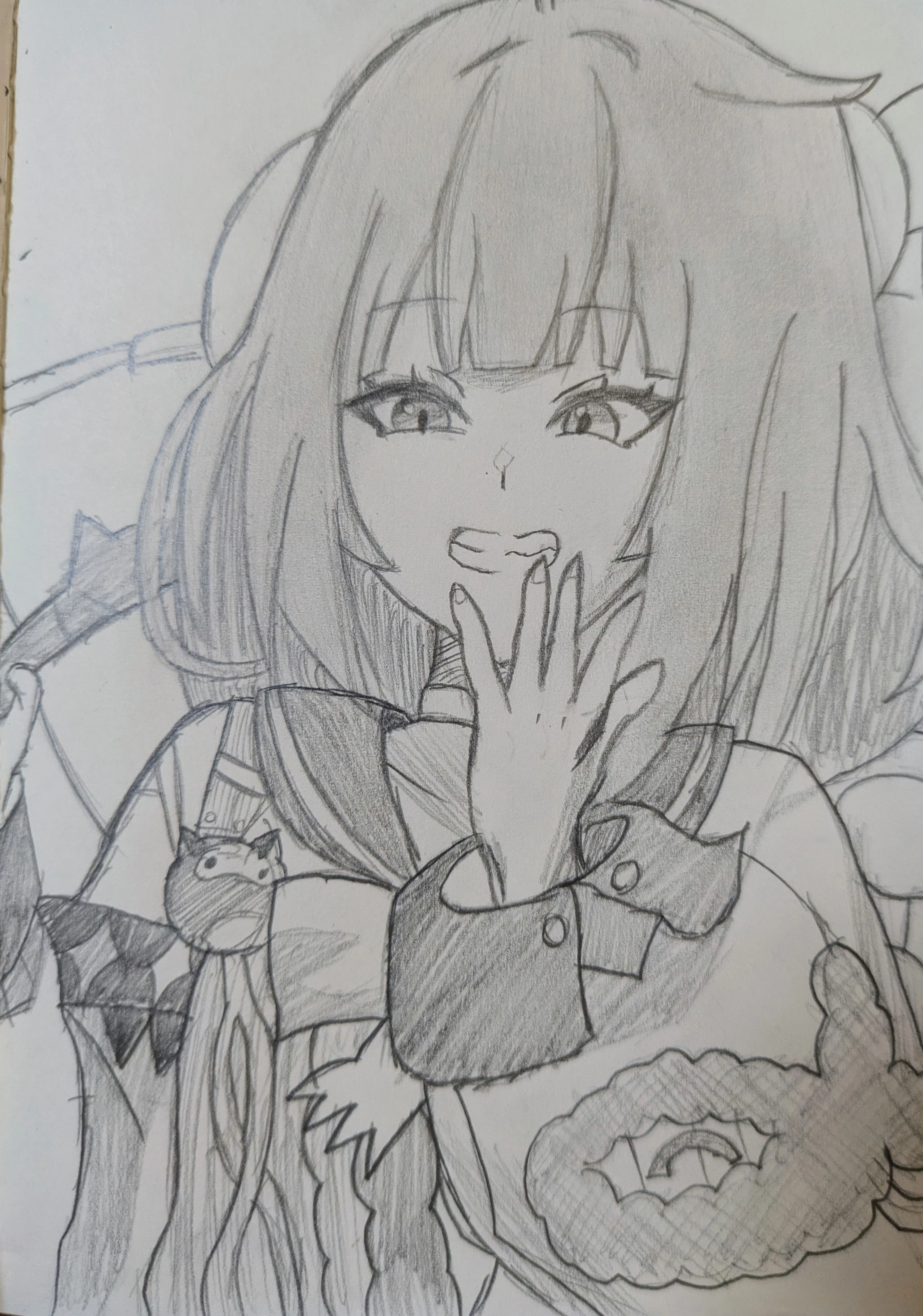 浮波柚葉めっちゃｶﾜｪｪｪ…!「絵は失敗しました…」 Zenless Zone