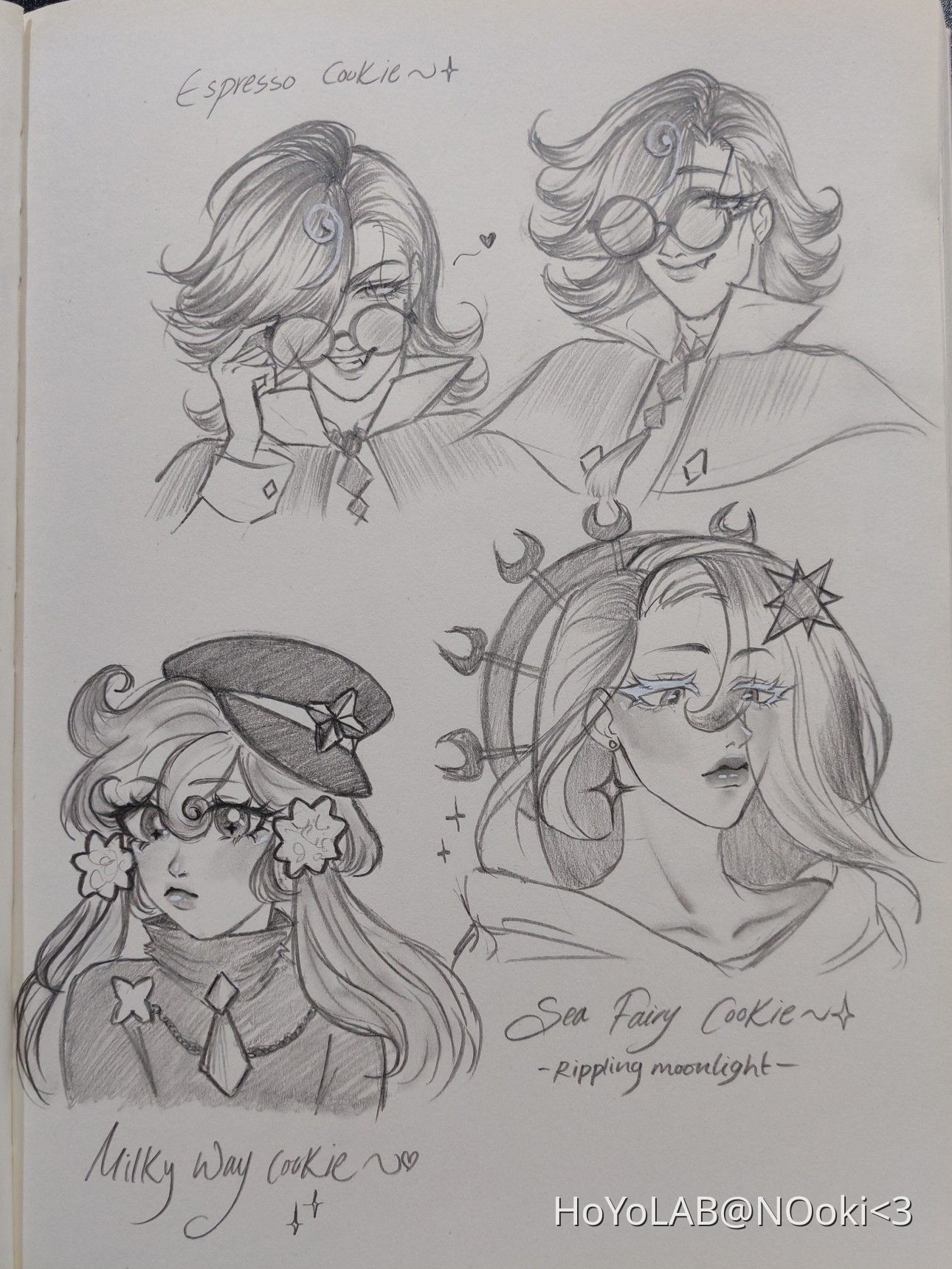 I drew some crk cookies in my style :3 part 2 | HoYoLAB