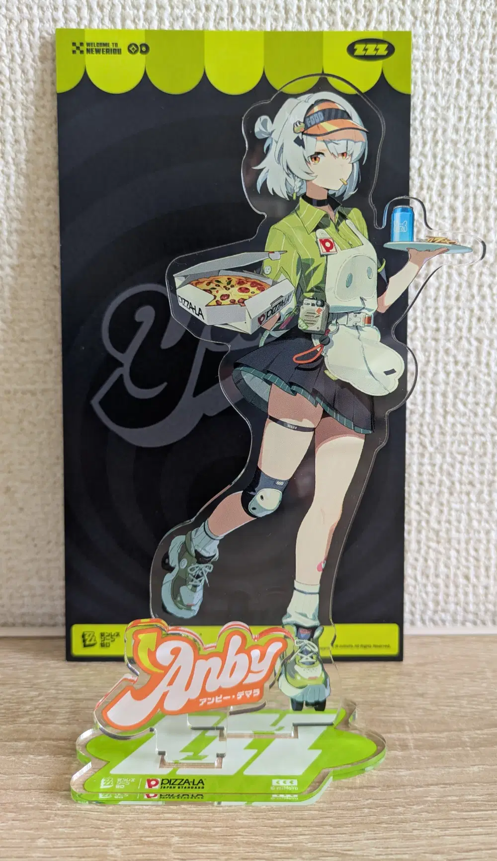 ピザーラコラボのアクスタが当たった！ Zenless Zone Zero | HoYoLAB