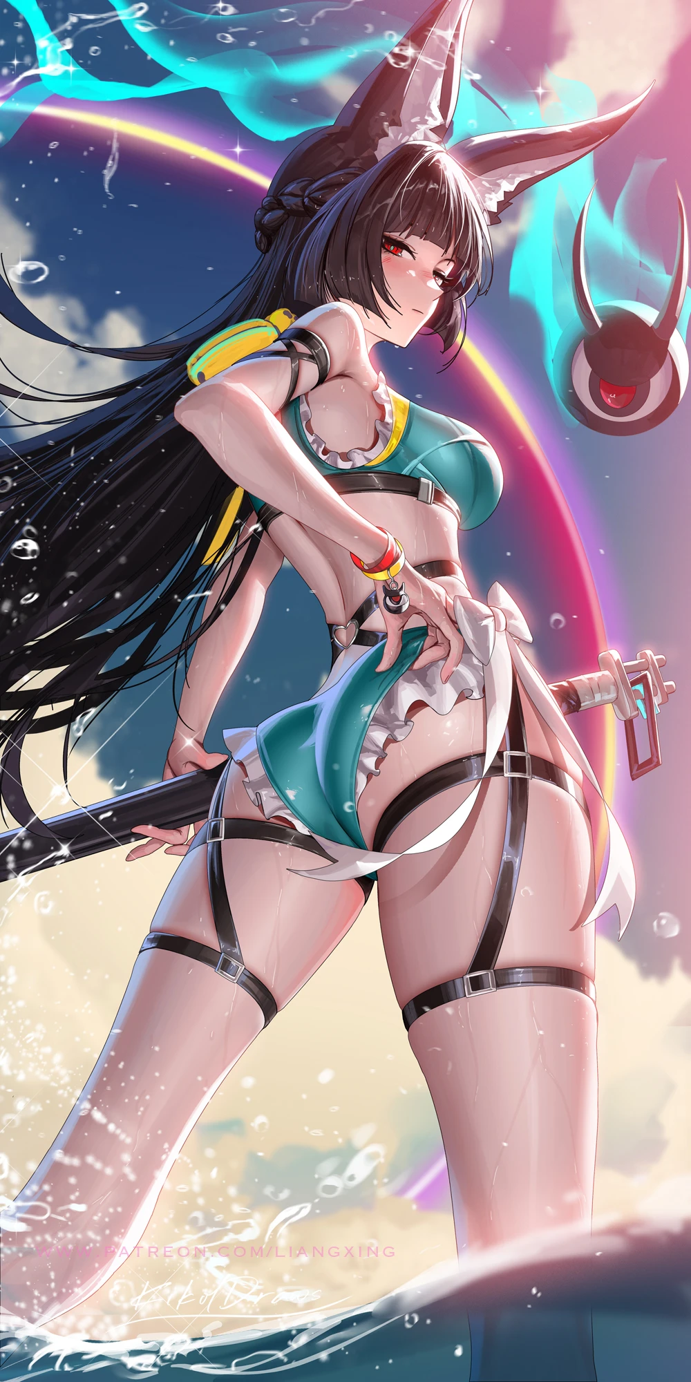 Miyabi is ready to battle even in summertime 🥰🥰🥰🥰🥰 Zenless