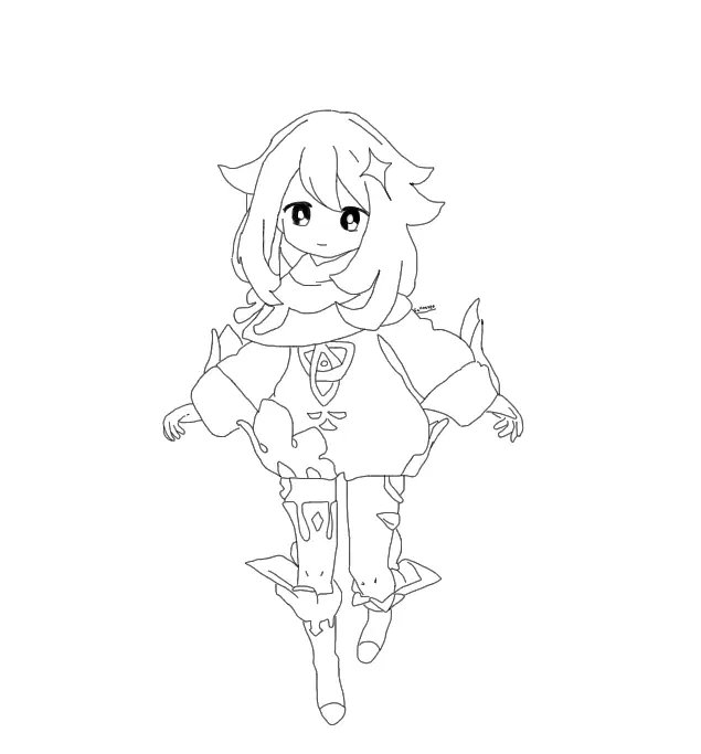 middle school anime drawings