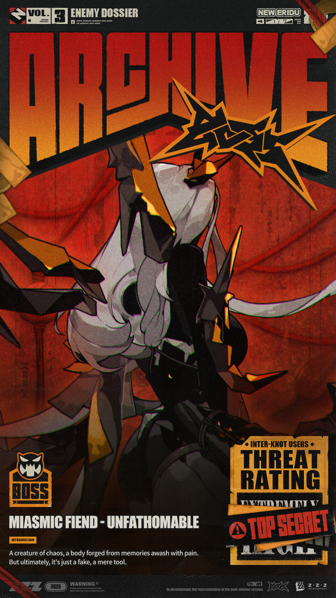 [絕區] 穢息妖鬼·名可名——強敵偵察檔案