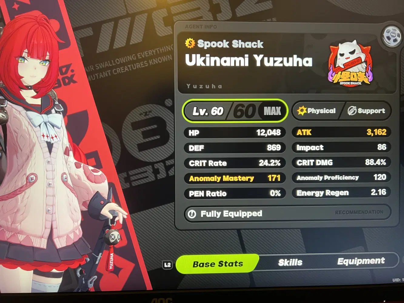 ゲームキャラクター Yuzuka Yuzuka Build Zenless Zone Zero | HoYoLAB