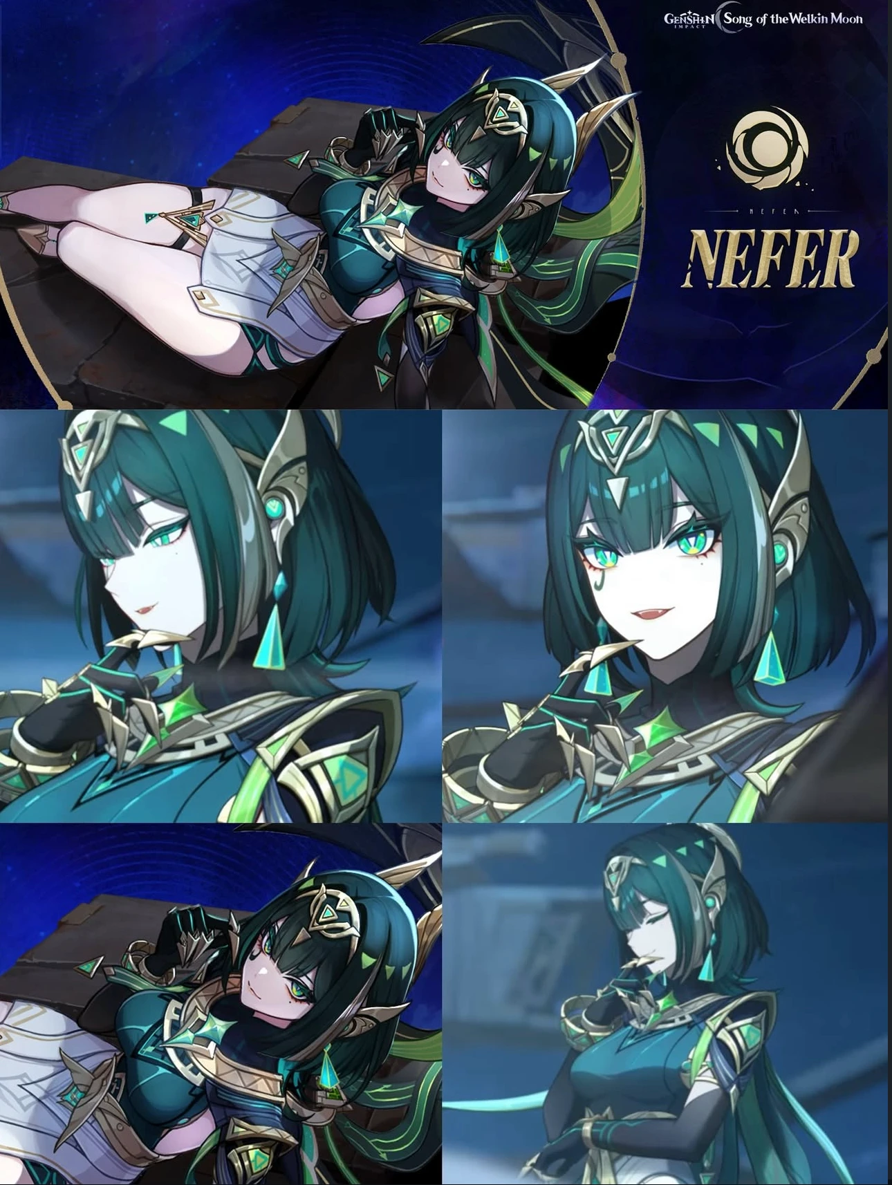 Nefer Character Design Should I pull for them (Nefer is my favorite character in Nod Krai ...