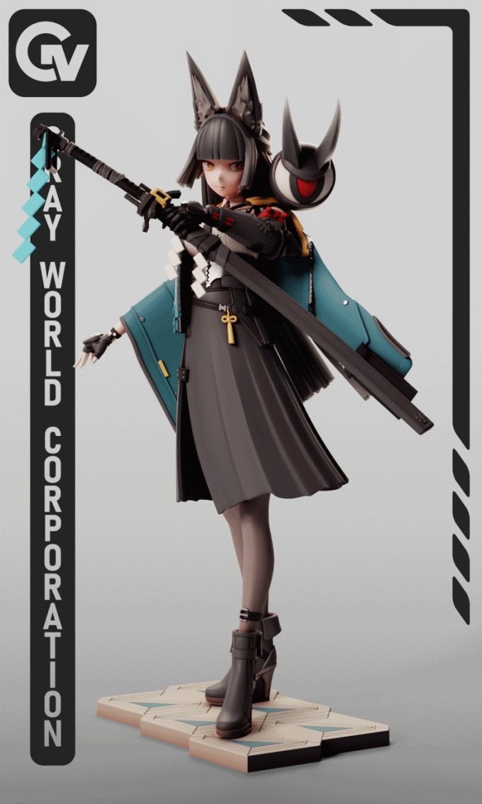 Hoshimi Miyabi | Model for printing Zenless Zone Zero | HoYoLAB