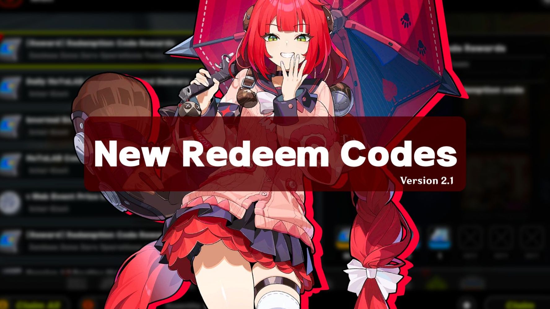 ZZZ 2.1] New Redeem Code for Version 2.1 | 170 Polychromes