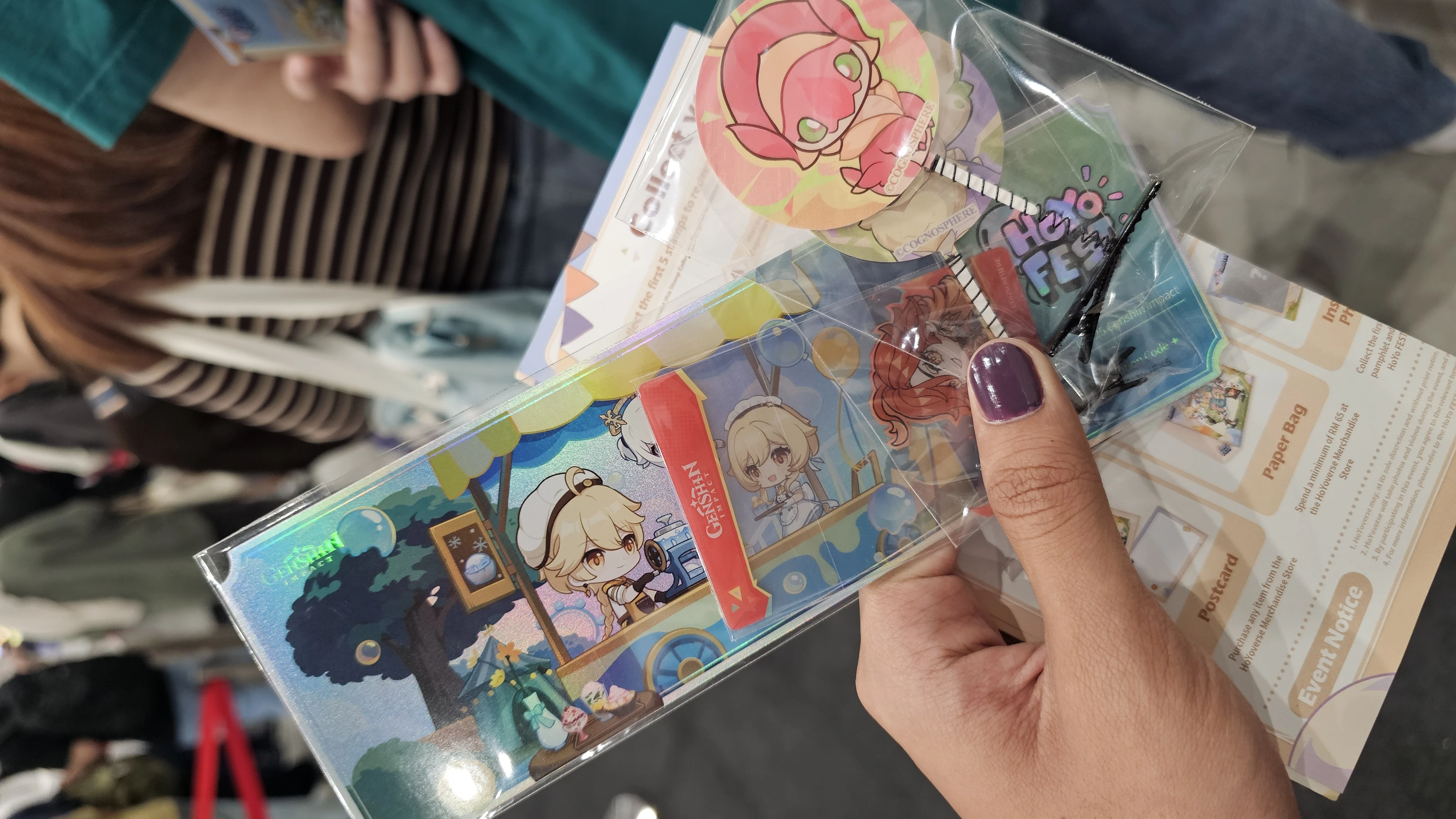 HOYOFEST ホヨフェス 2025 ランダム キーリング 崩壊インパクト HoyoFEST 2025 freebies | HoYoLAB