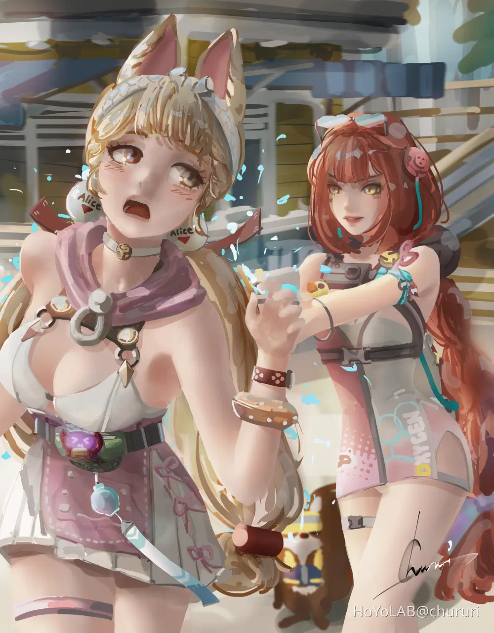 Alice Thymefield and Ukinami Yuzuha Zenless Zone Zero | HoYoLAB