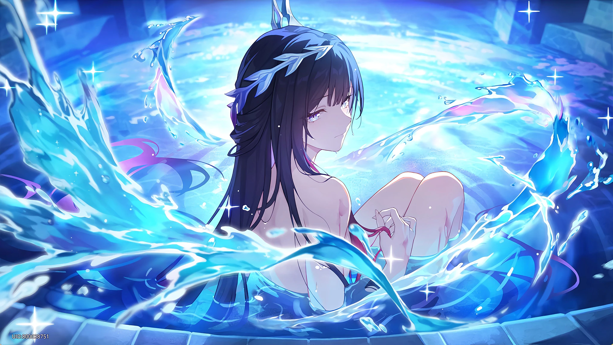 閃の軌跡　温泉　パネル　アート　pikatto anime 英雄伝説 閃の軌跡」10周年記念スクラッチ | 日本ファルコム