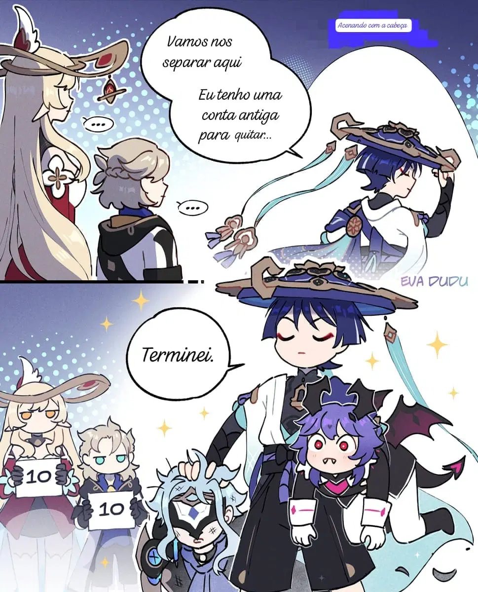 e vocês? quitariam essa conta?🤔😆 Genshin Impact | HoYoLAB, image size:969x1200