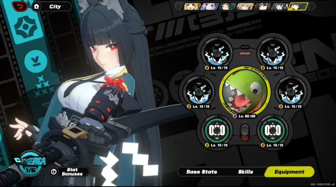 Miyabi's build w/o signature engine Zenless Zone Zero | HoYoLAB