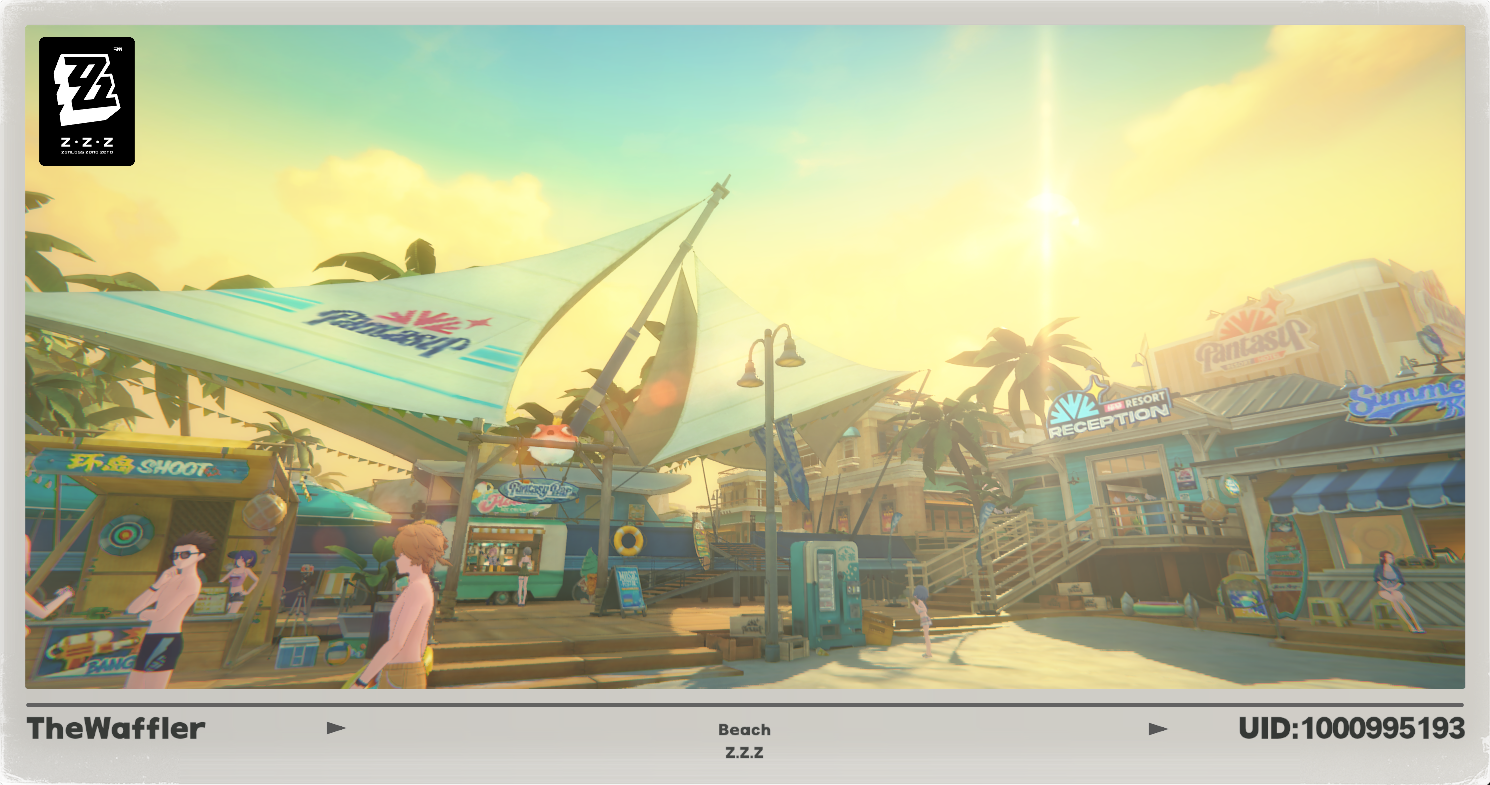 Idk I like scenery ️ Zenless Zone Zero | HoYoLAB