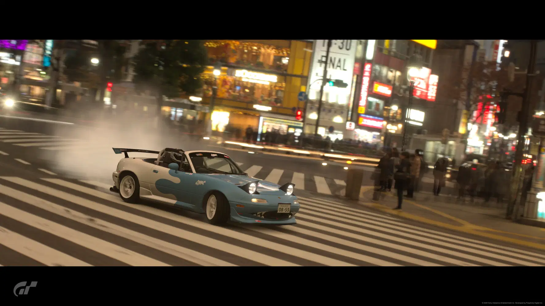 I made a version of the mx5 seen on sixth street in Gran Turismo