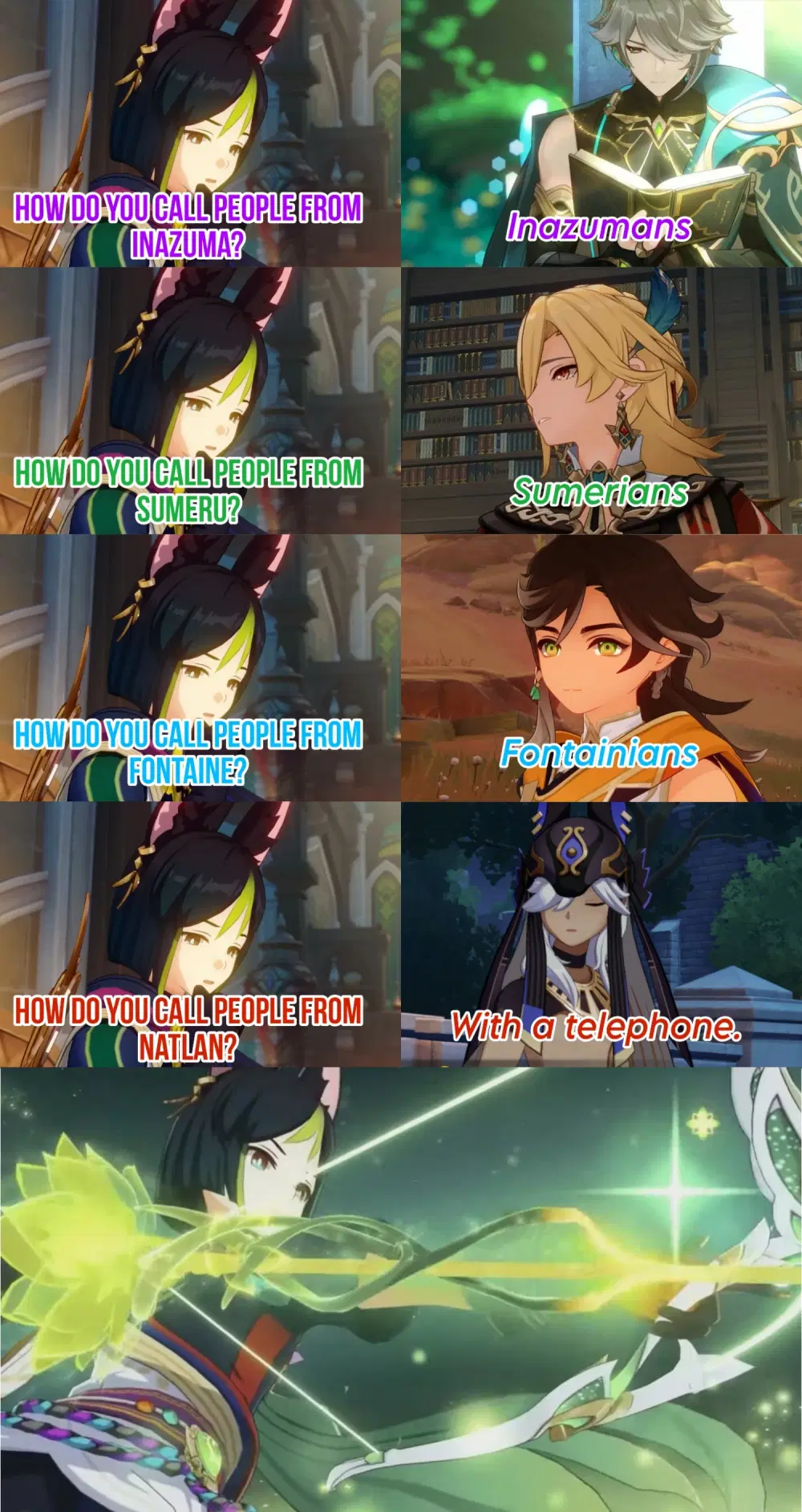 ⚠️Natlan memes + ANNOUNCEMENT⚠️ Genshin Impact | HoYoLAB