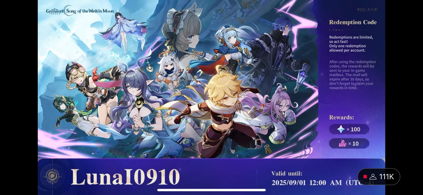 🚨GENSHIN 6.0 NEW REDEEM CODE🚨 Genshin Impact | HoYoLAB