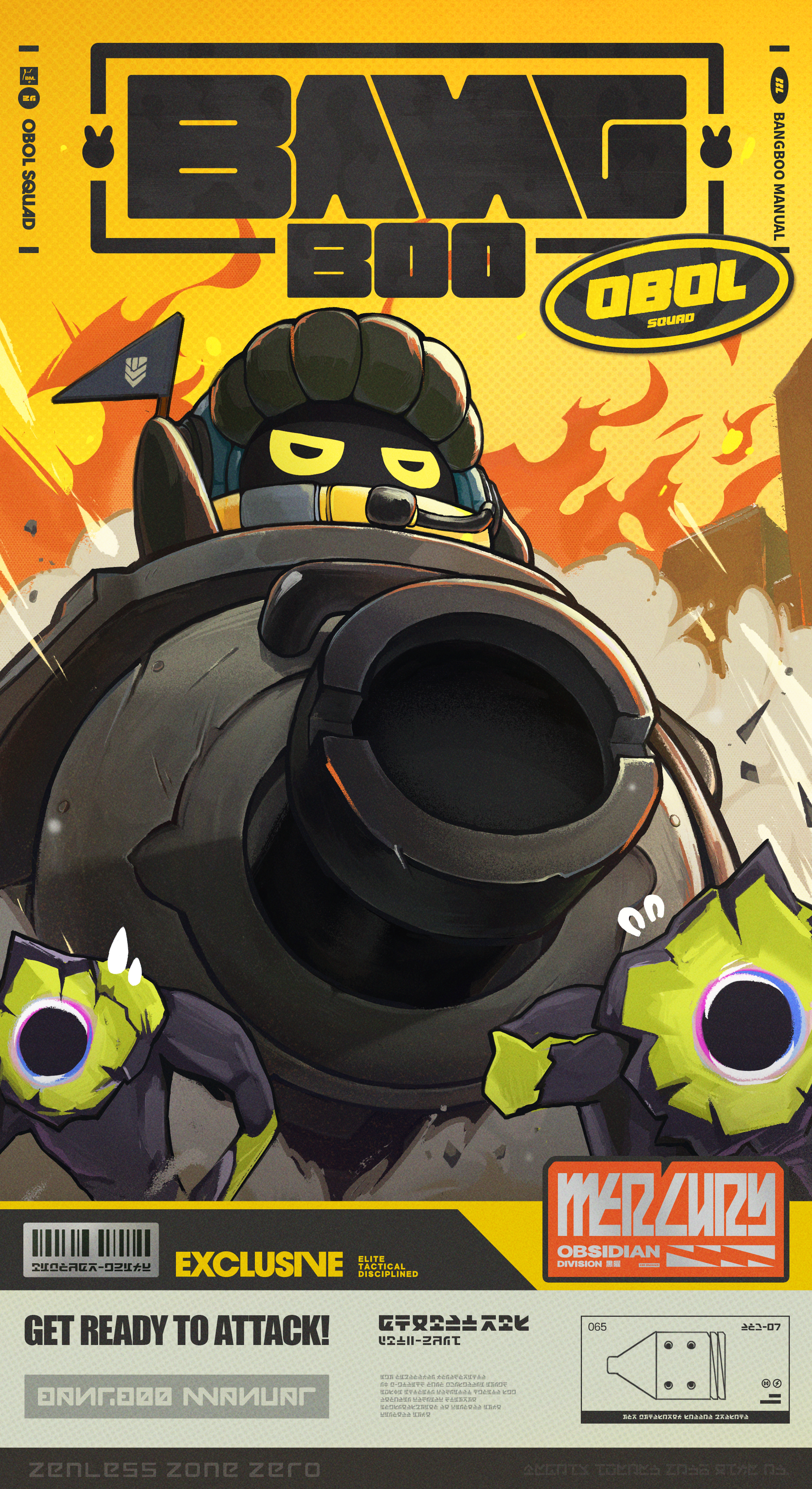 Bangboo Manual | Mercury Zenless Zone Zero | HoYoLAB