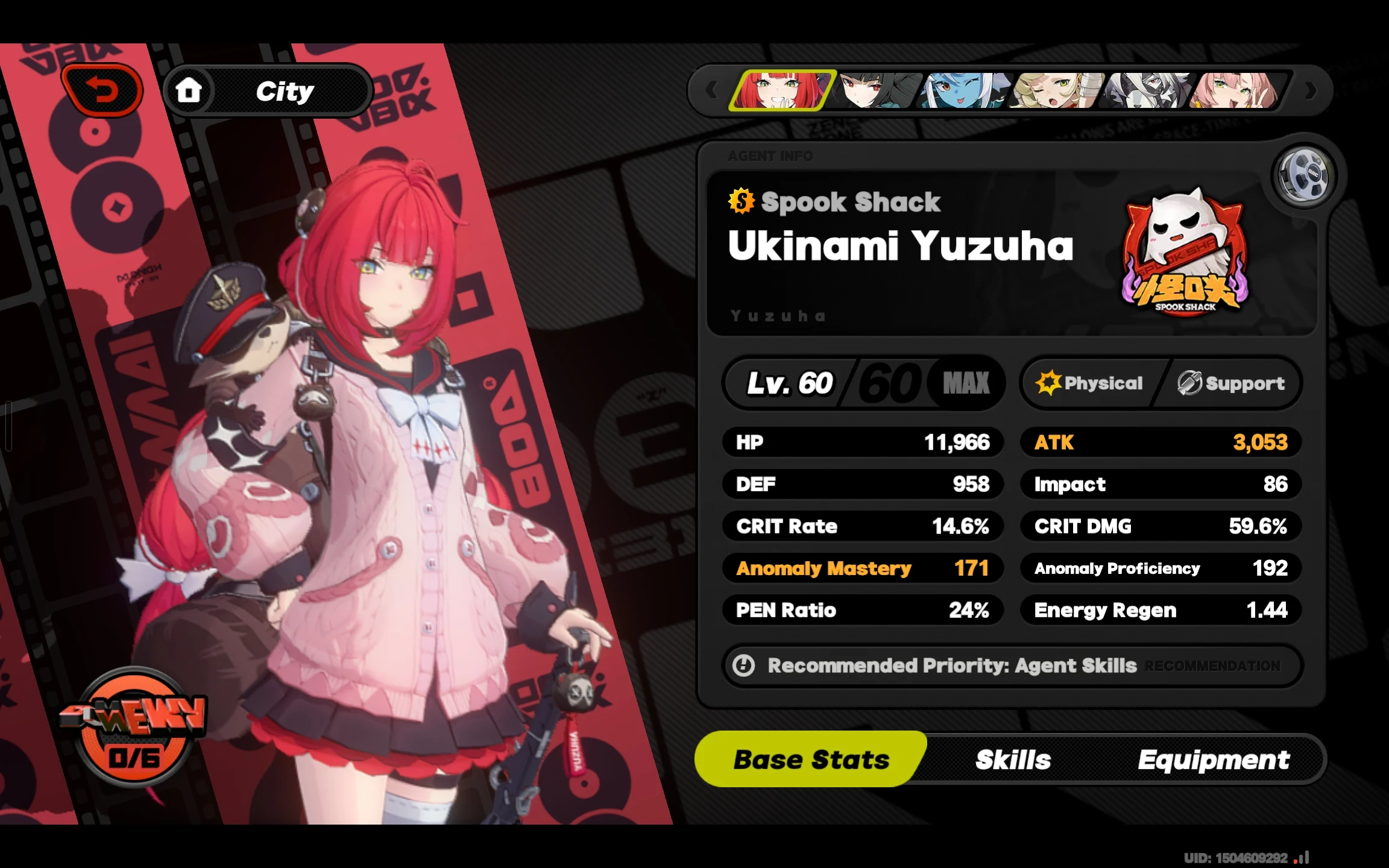 Yuzuha updated build with new set Zenless Zone Zero | HoYoLAB