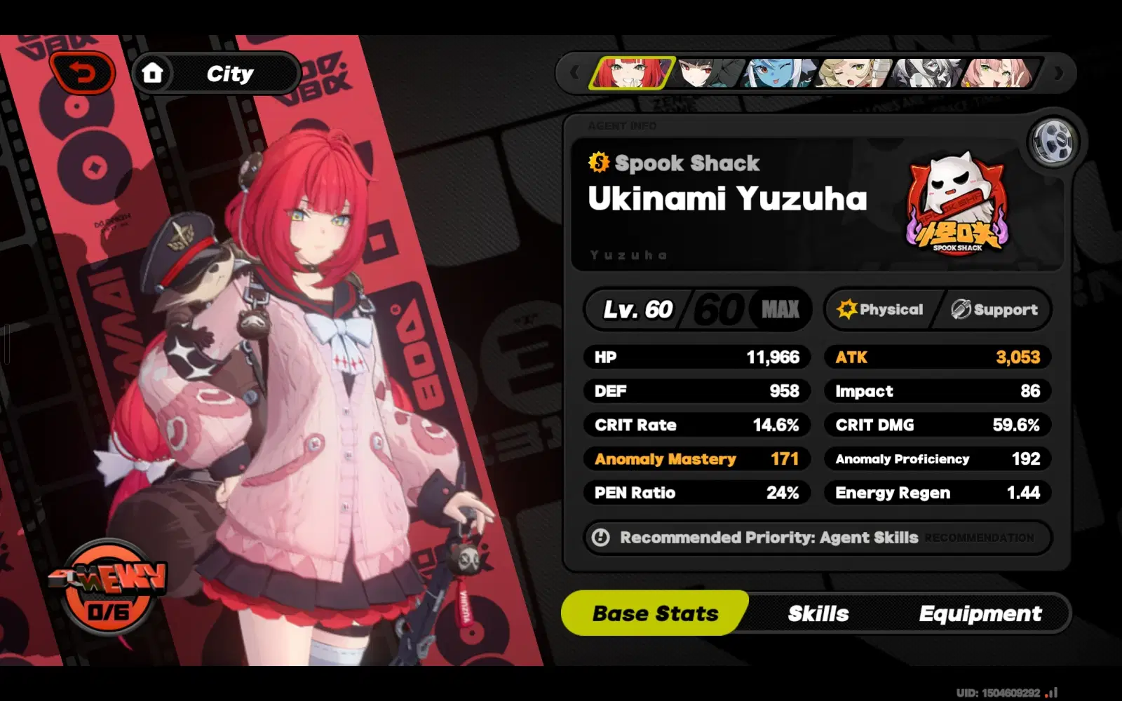 Yuzuha updated build with new set Zenless Zone Zero | HoYoLAB