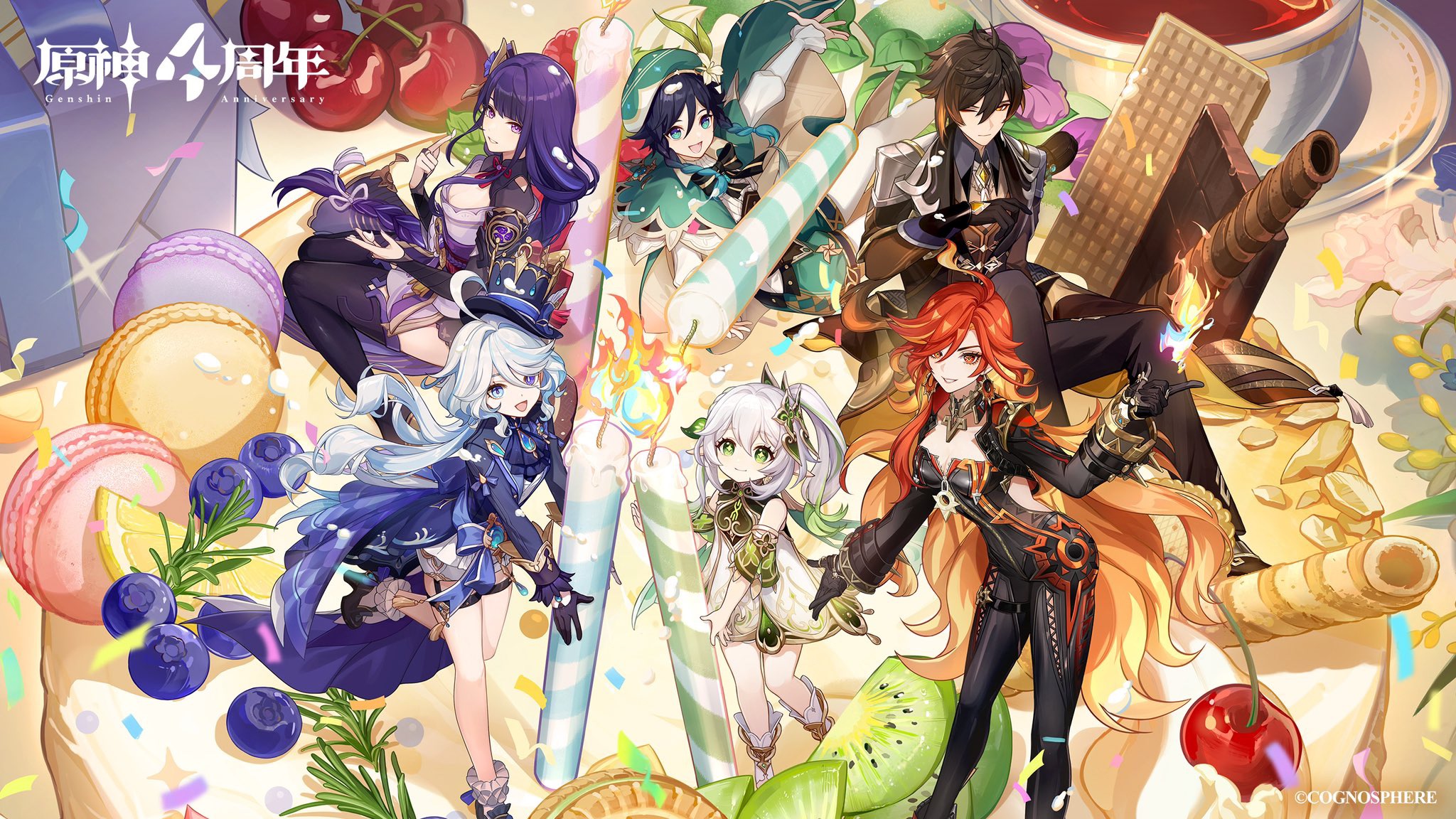 復元投稿】原神4周年公式イラスト&動画まとめ Genshin Impact | HoYoLAB