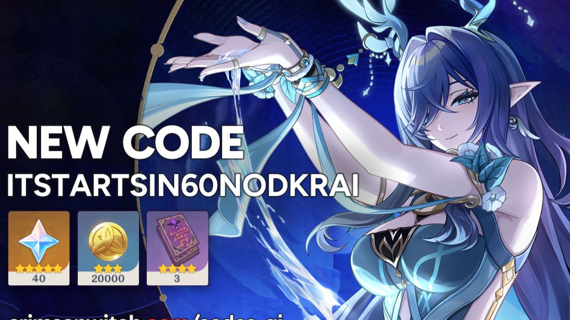 New Genshin Code – ✨40 Primogems✨ – ITSTARTSIN60NODKRAI