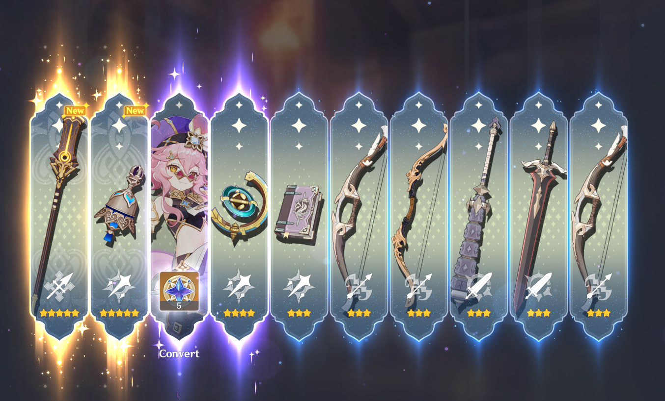 Chronicle Banner Pull Genshin Impact | HoYoLAB