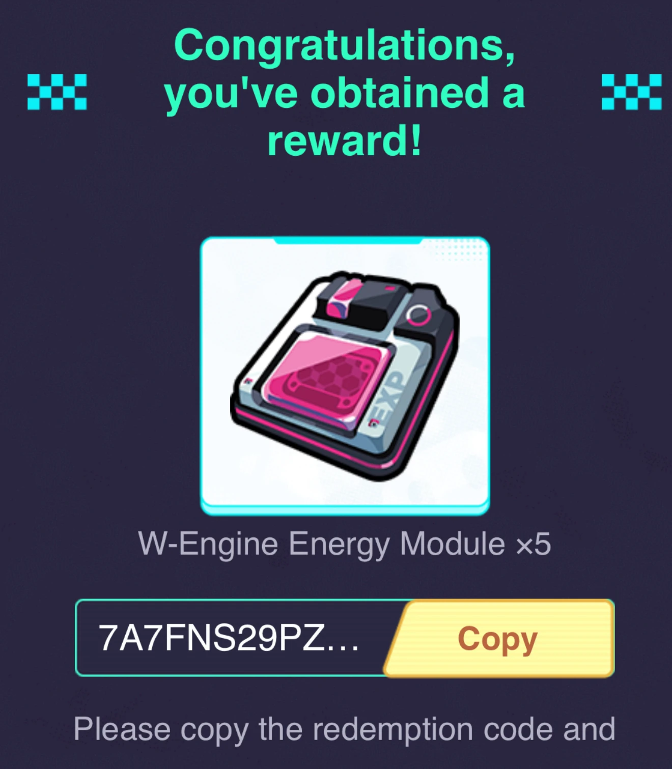 One Code One Person One Code, One Winner! Zenless Zone Zero | HoYoLAB