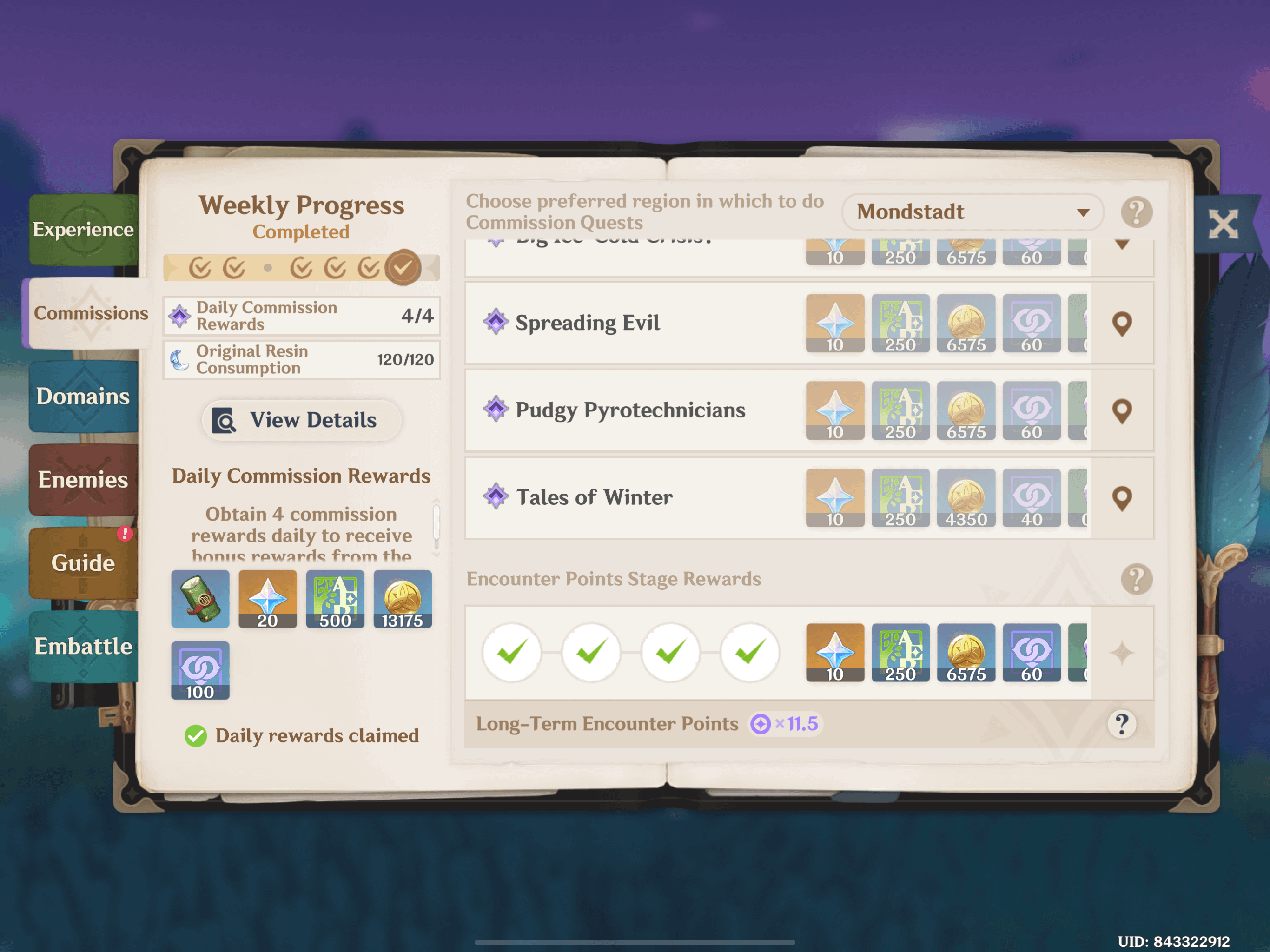 Why am i not making progress on the constellation event? Genshin Impact ...