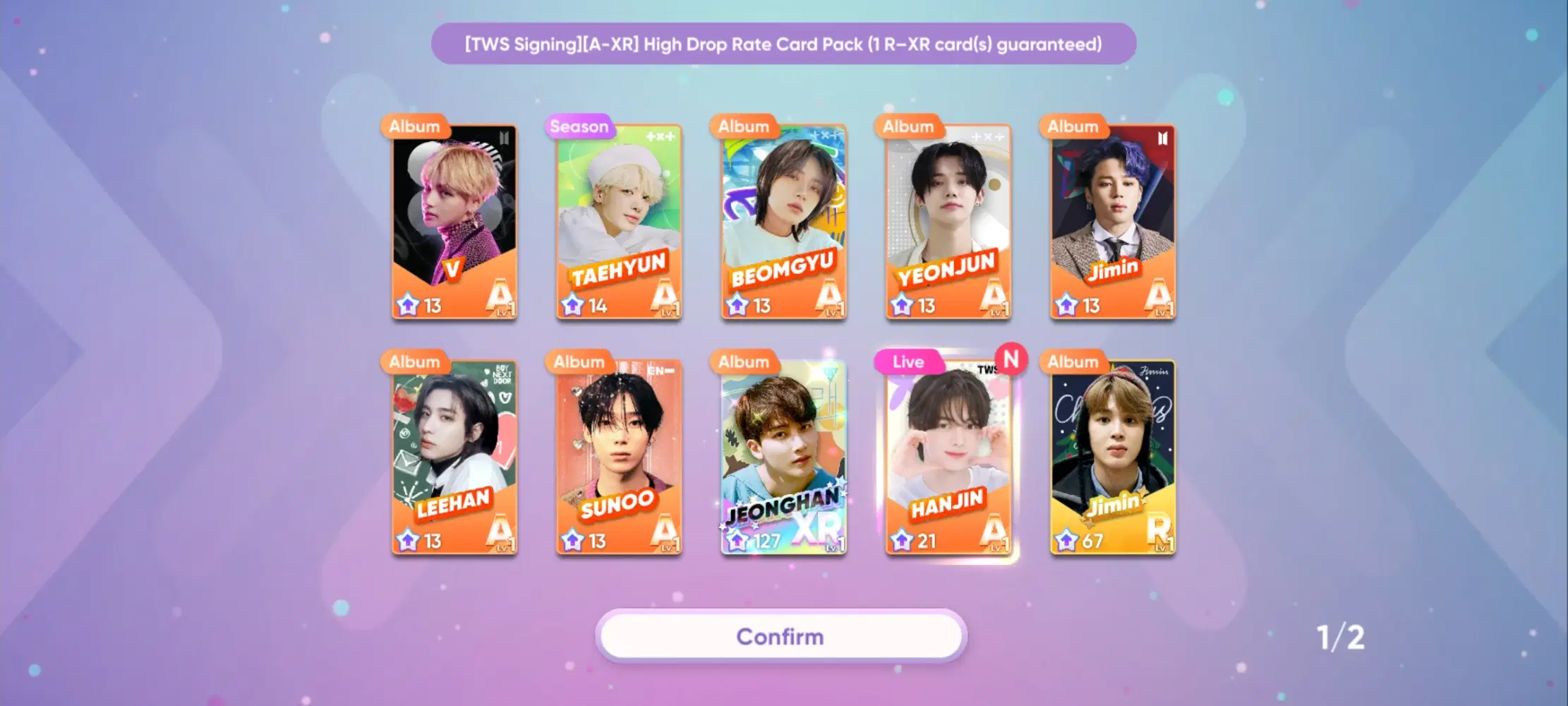 TWS Rhythm Hive ドフン tws has come to rhythm hive so here's my live banner pulls! | HoYoLAB
