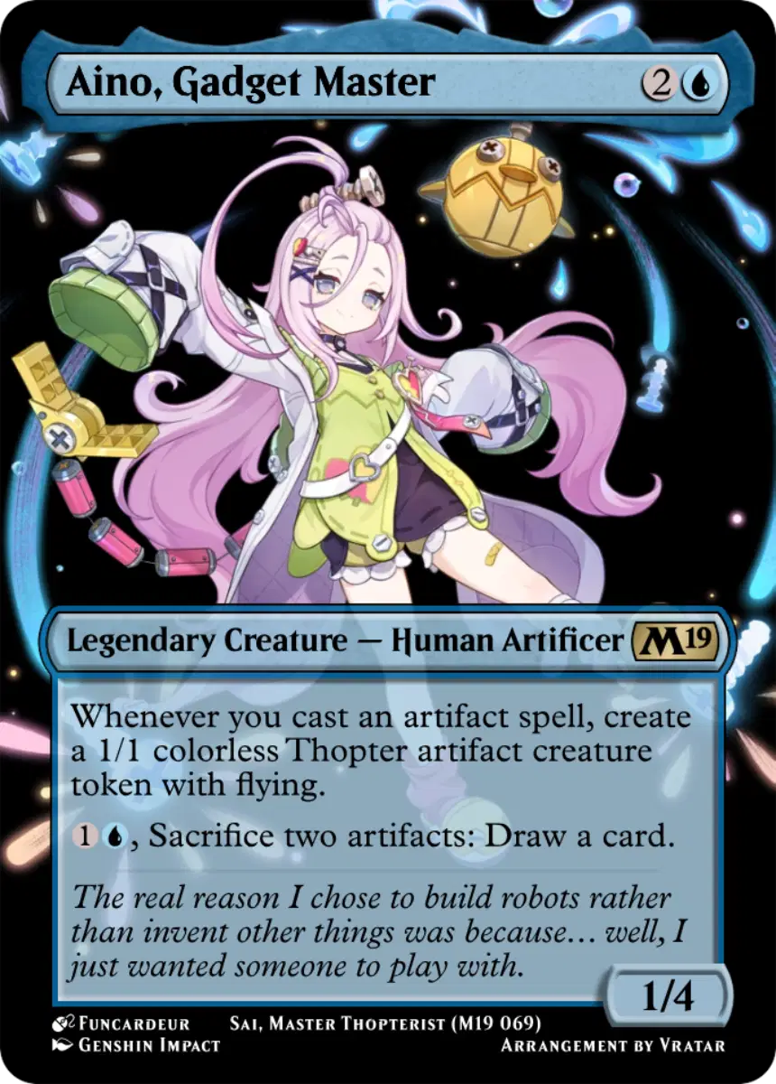 Magic the Gathering cards for Nod-Krai Genshin Impact | HoYoLAB
