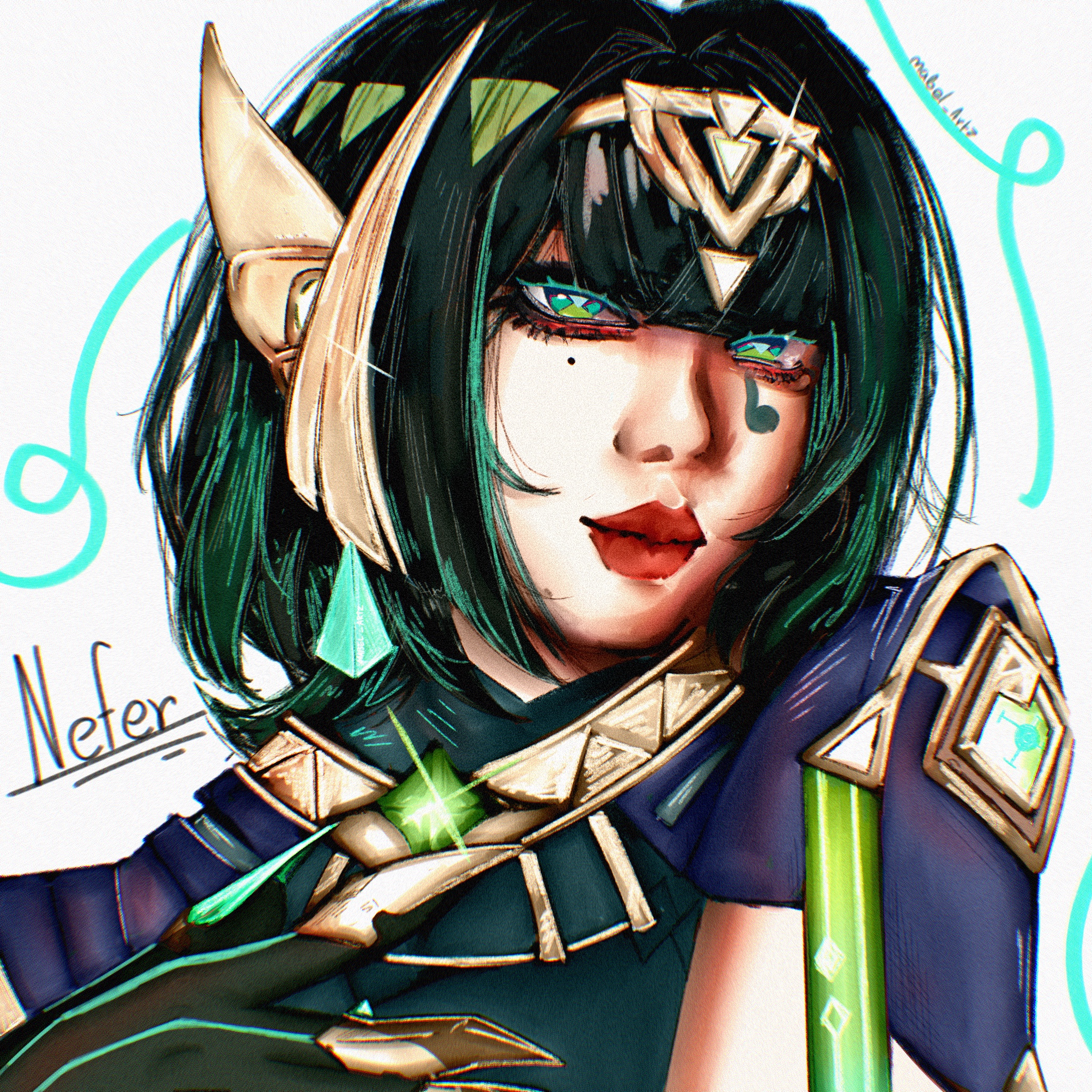 Nefer Drawing Nefer art!! Genshin Impact | HoYoLAB