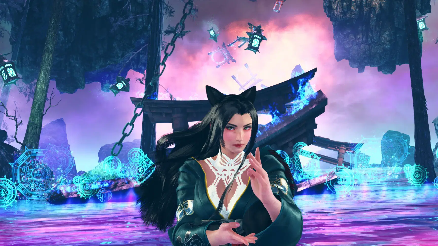 My Miyabi Outfit Debut in Tekken 8 🦊 Zenless Zone Zero | HoYoLAB