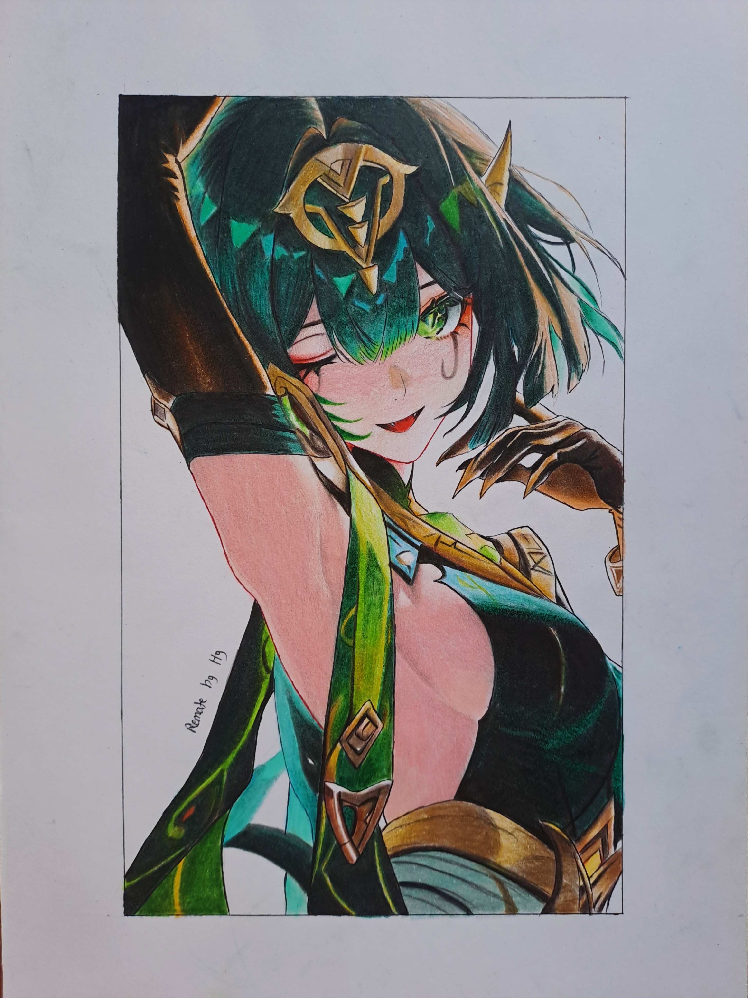 Nefer Drawing Nefer fanart Genshin Impact | HoYoLAB