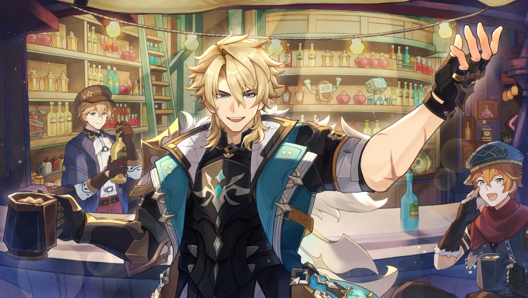 原神公式イラスト【ファルカ大団長】 Genshin Impact | HoYoLAB