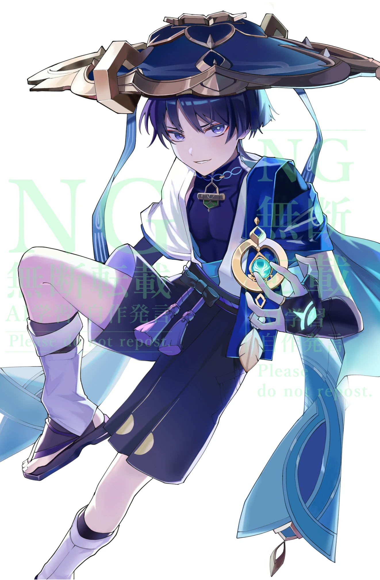 放浪者描いてみた Genshin Impact | HoYoLAB