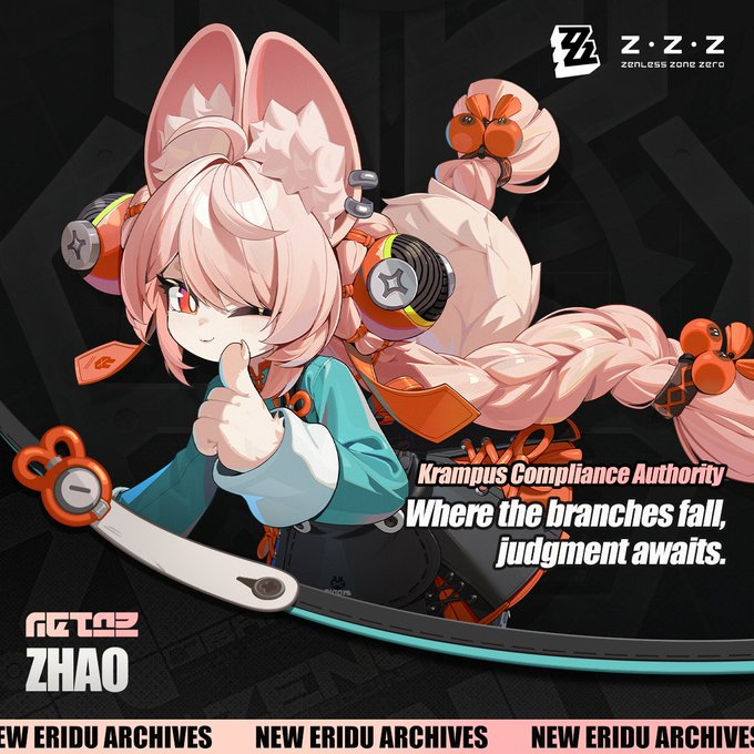 うさもるページ New Character: Zhao Zenless Zone Zero | HoYoLAB