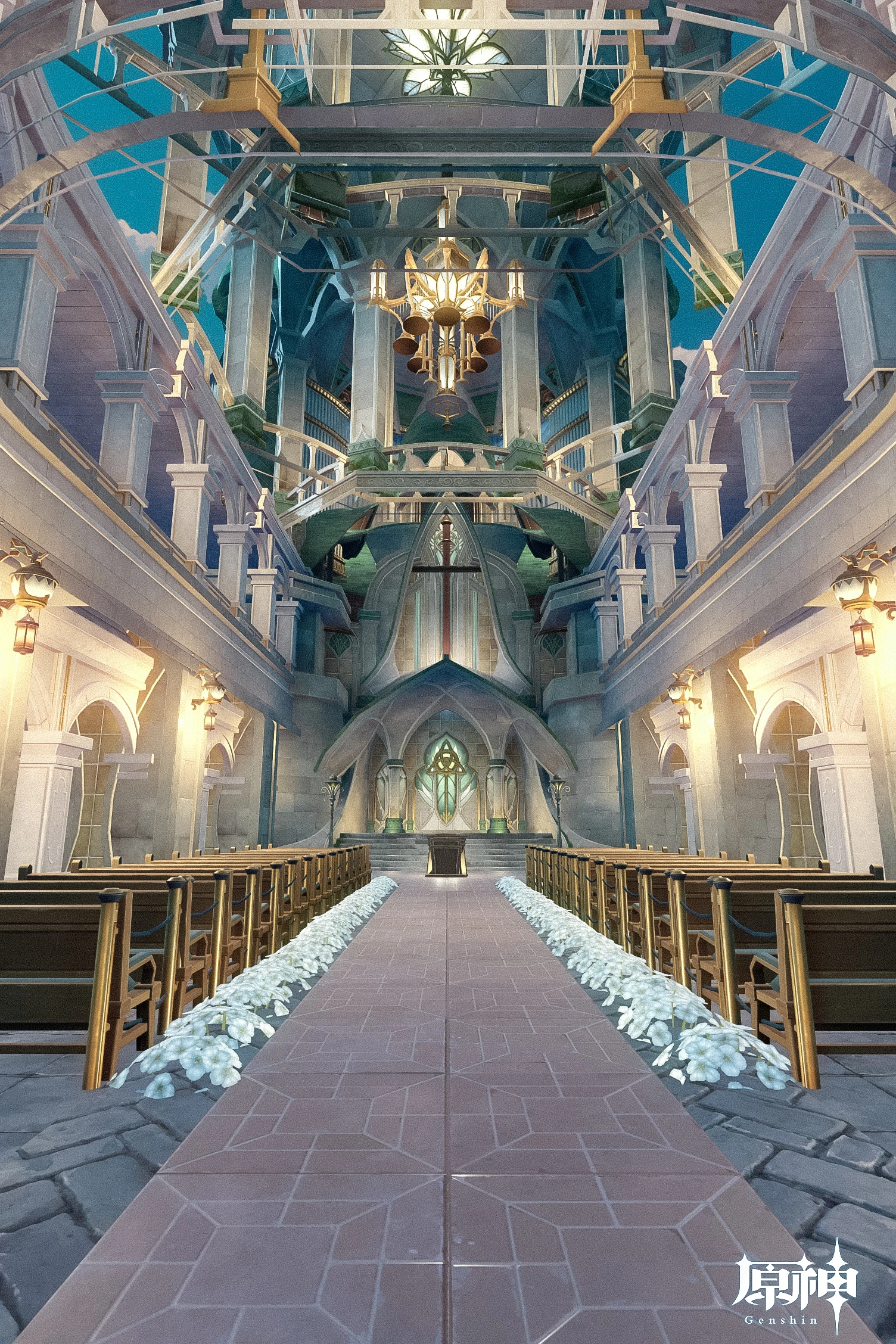 塵歌壺/模本配布】Chapel “Annabelle” Genshin Impact | HoYoLAB