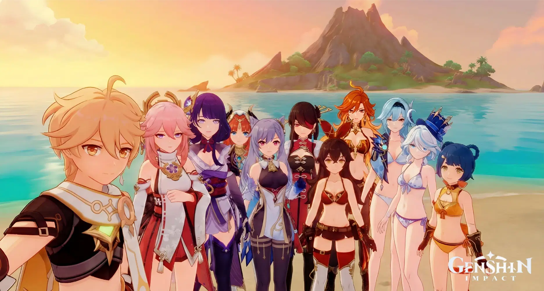 traveler with all girl in genshin impact Genshin Impact | HoYoLAB