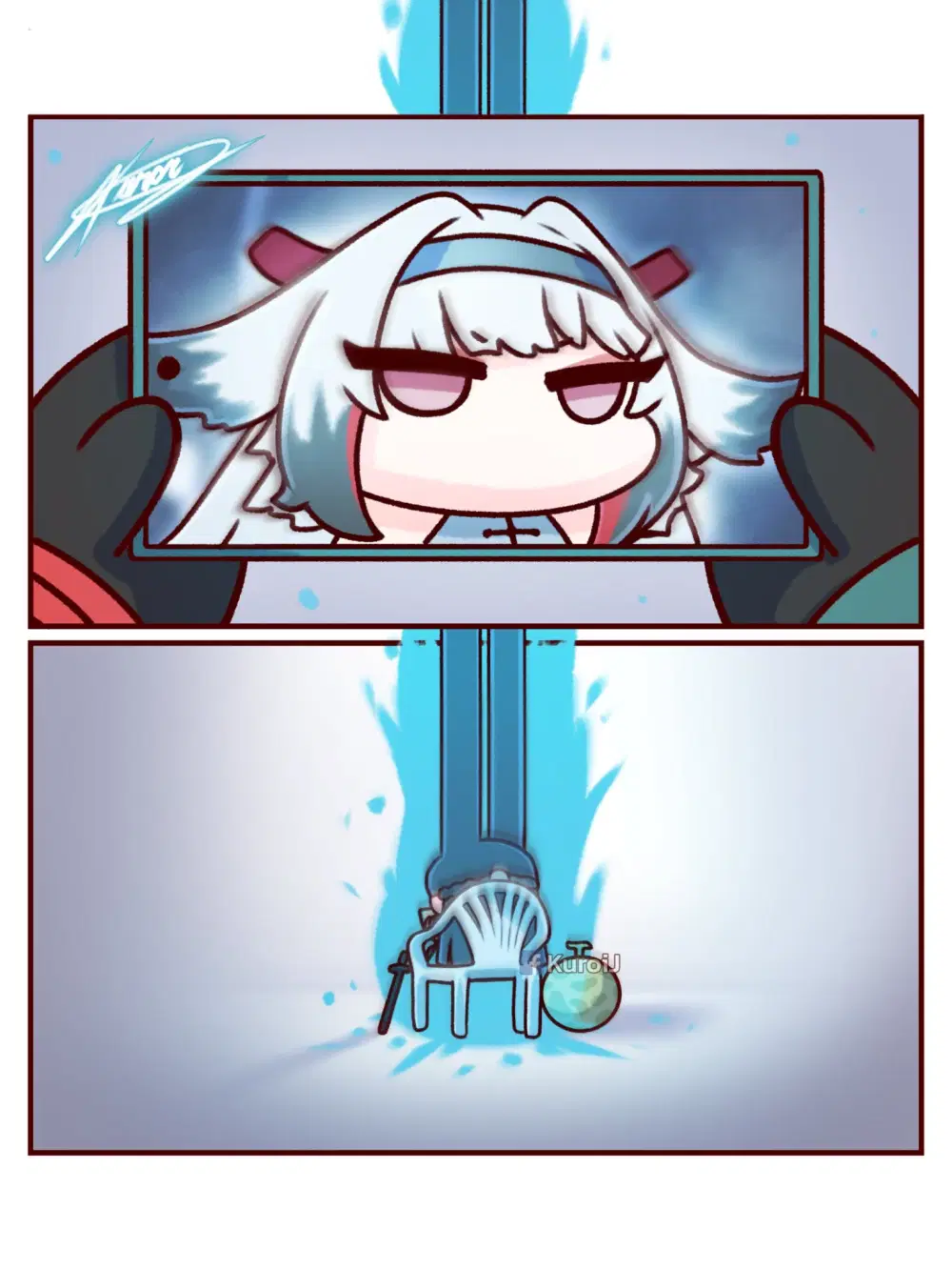 Funny Comics by KuroiJ №1 Zenless Zone Zero | HoYoLAB