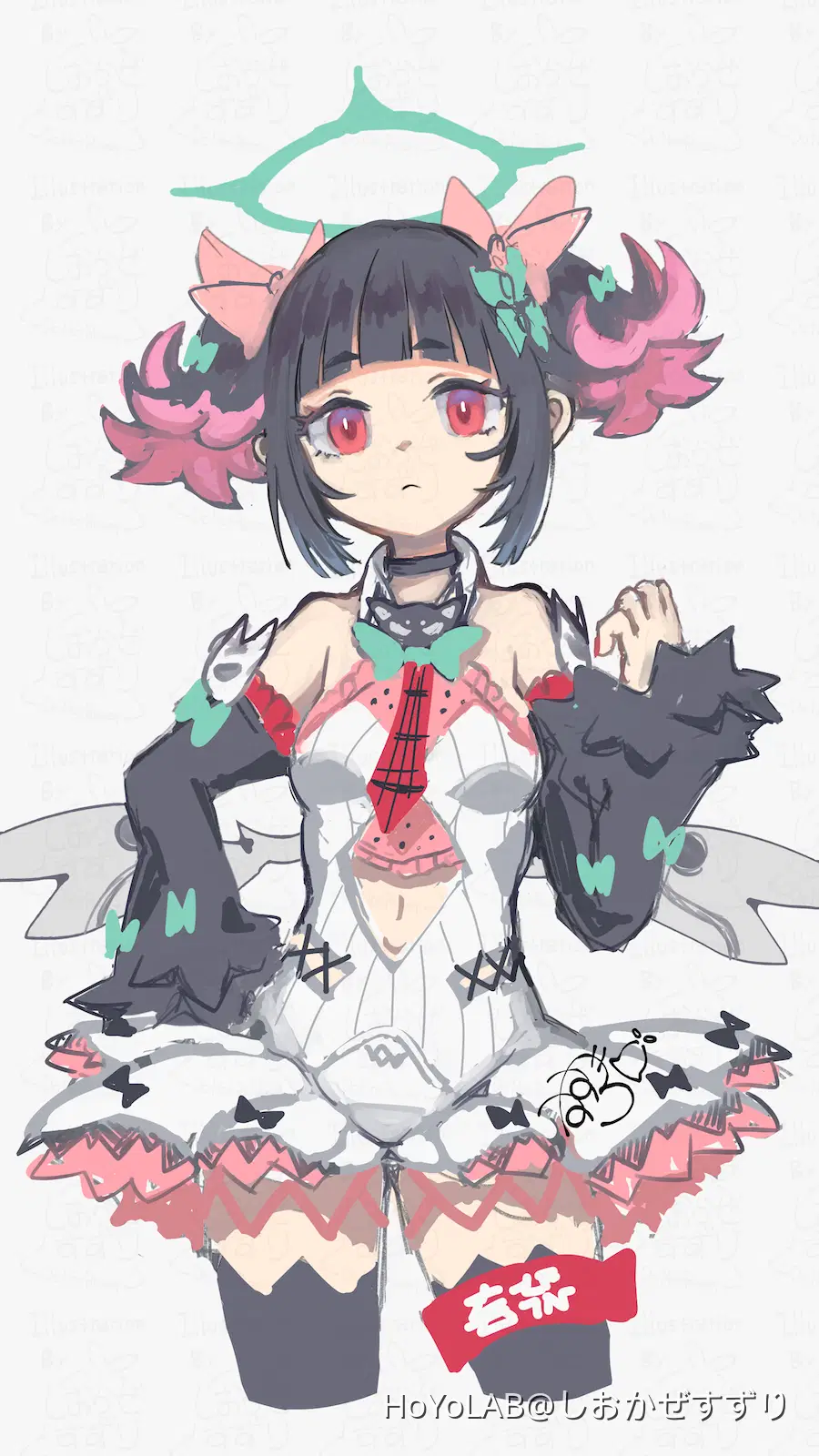 南宮羽ちゃん落書き Zenless Zone Zero | HoYoLAB