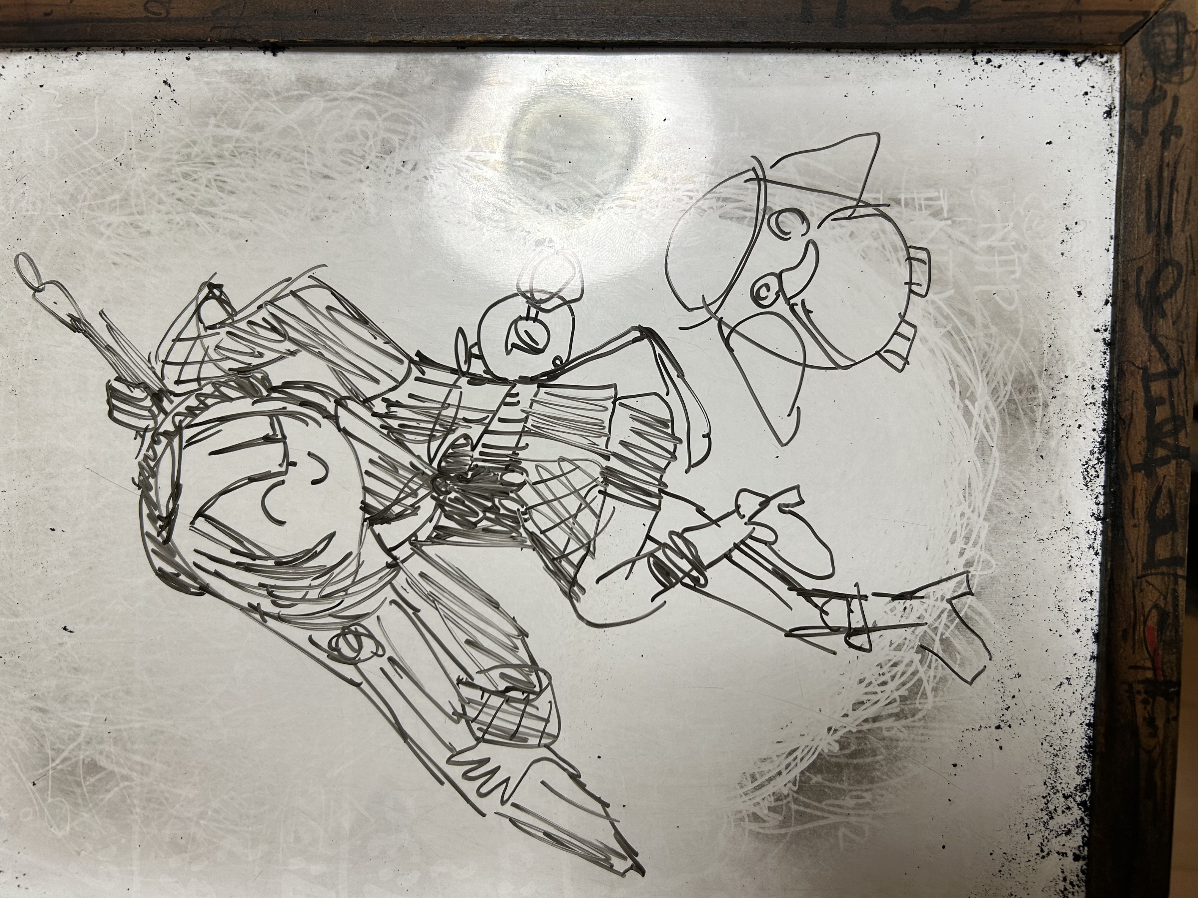 友達の家で勝手にボード借りて絵描いた | HoYoLAB