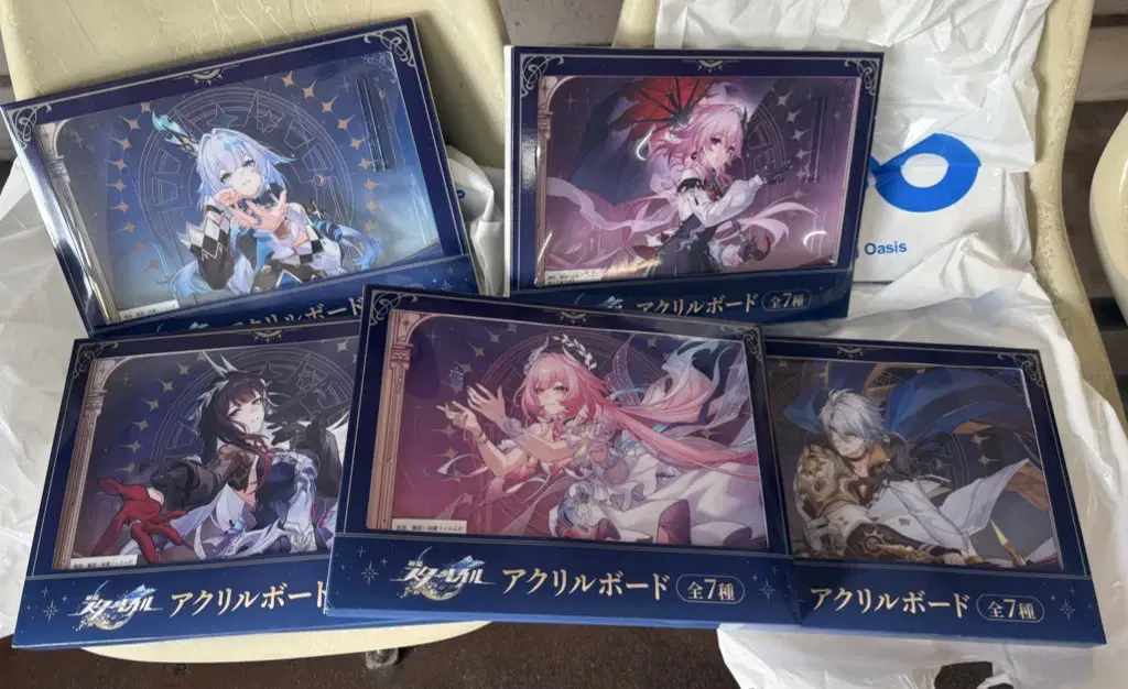 【スタレ】gigoコラボ アクリルボード7枚セット スタレ gigo スタレ gigoコラボ アクリルボード7枚セット スタレ gigo