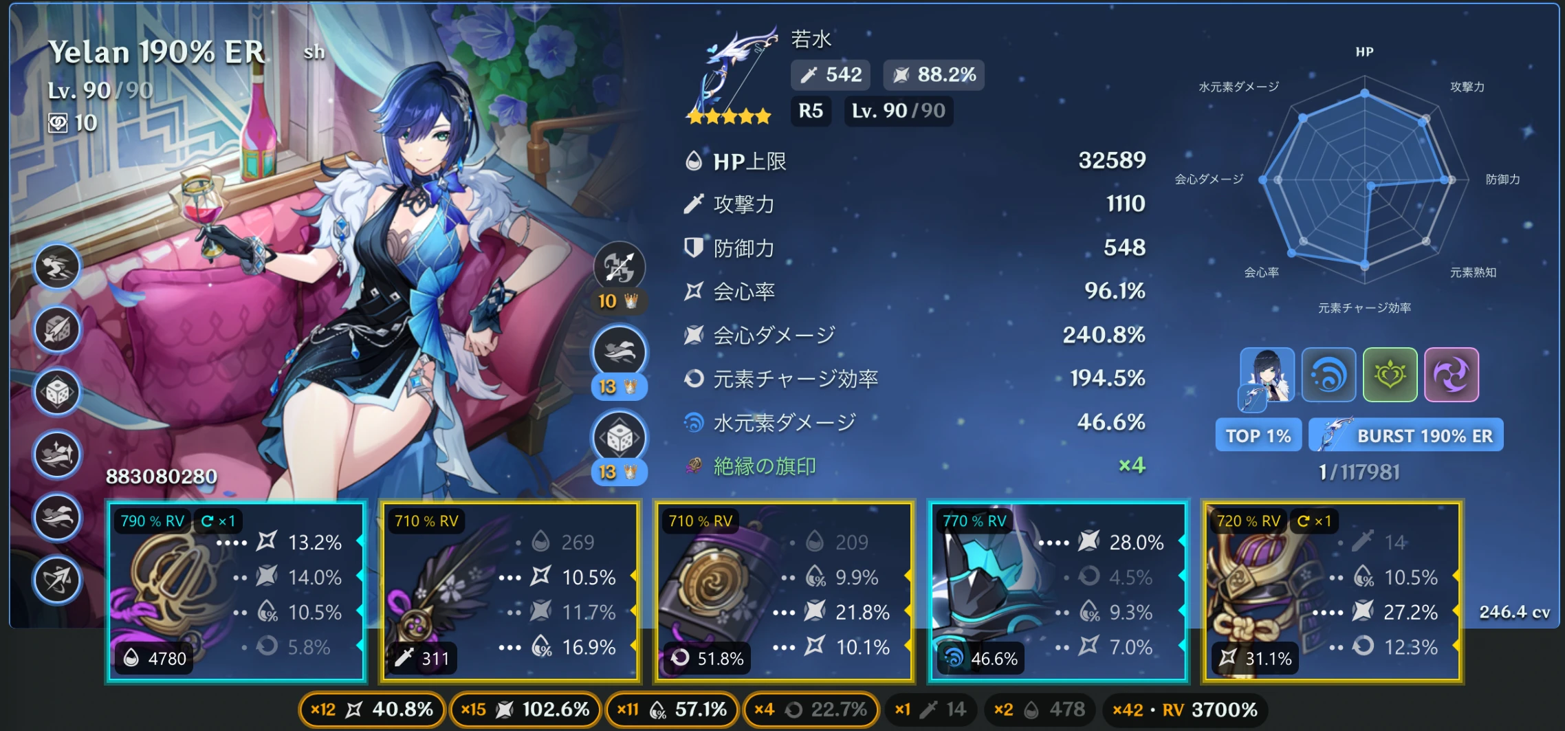 夜蘭世界1位 Genshin Impact | HoYoLAB