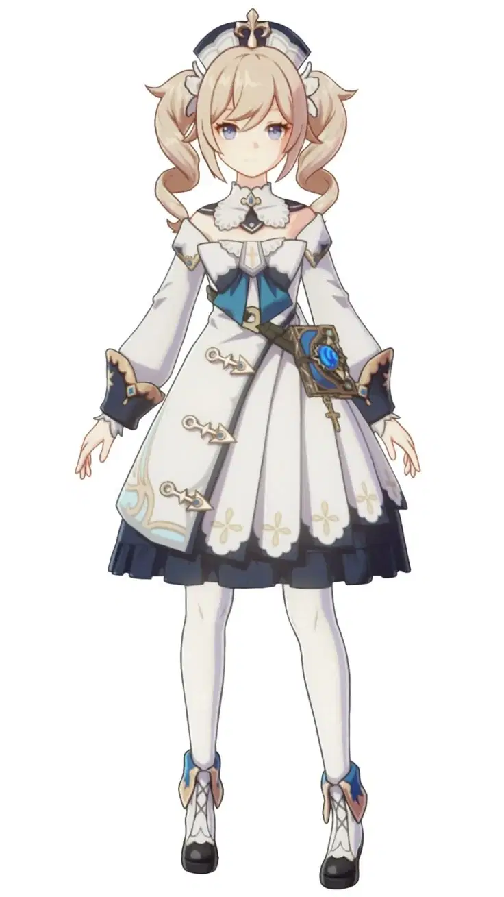 Barbara redesign from a month or so ago ˃͈◡˂͈ Genshin Impact