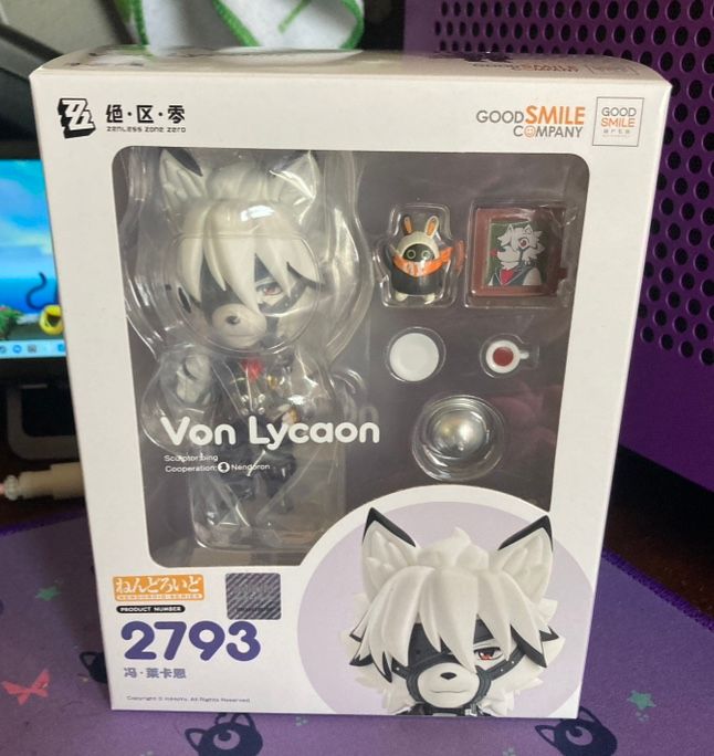 My Lycaon Nendoroid came! Zenless Zone Zero | HoYoLAB