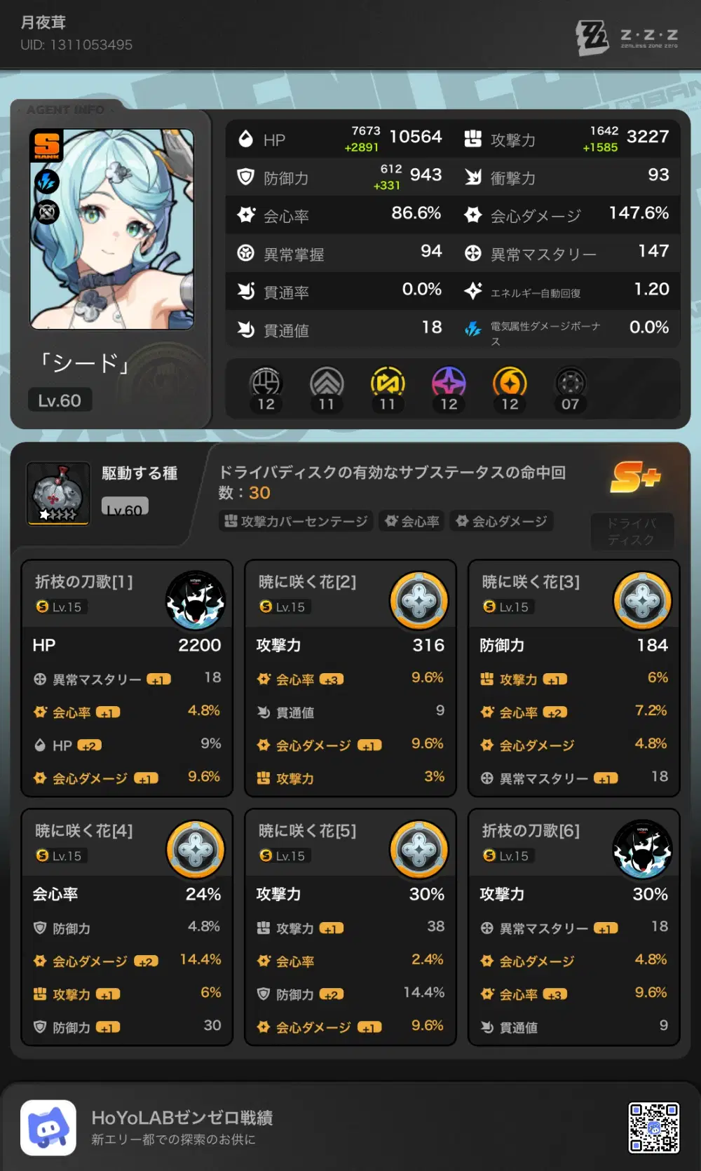 今期も星9達成＆シーシィアお迎え準備完了🐍 Zenless Zone Zero | HoYoLAB