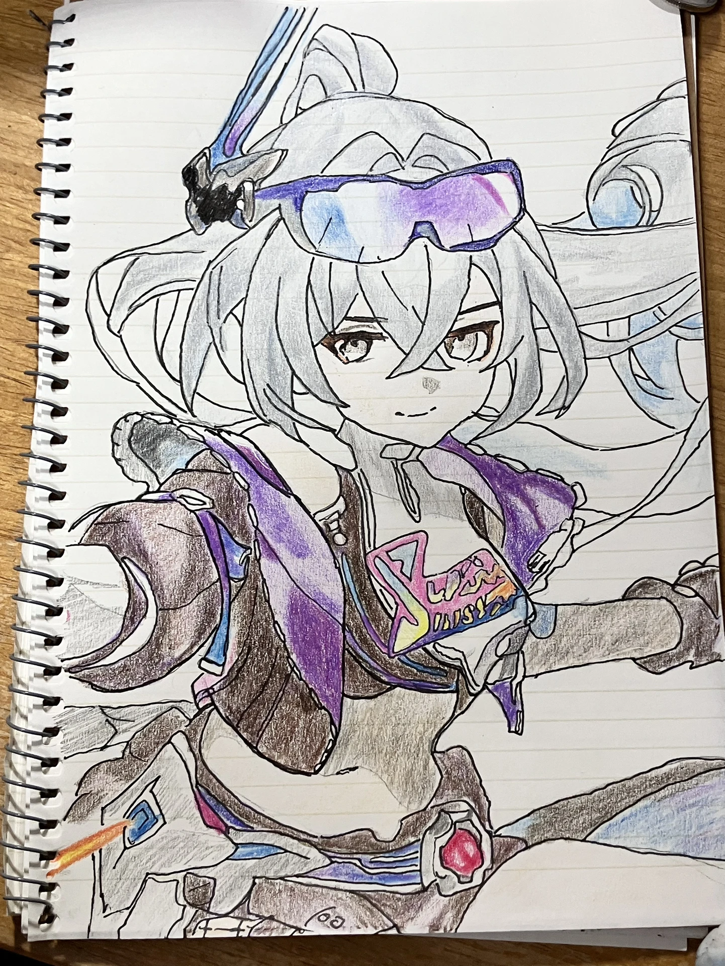 周年〗銀狼Lv999を描きました〜✎‪·͜·⋆꙳ Honkai: Star Rail | HoYoLAB‬