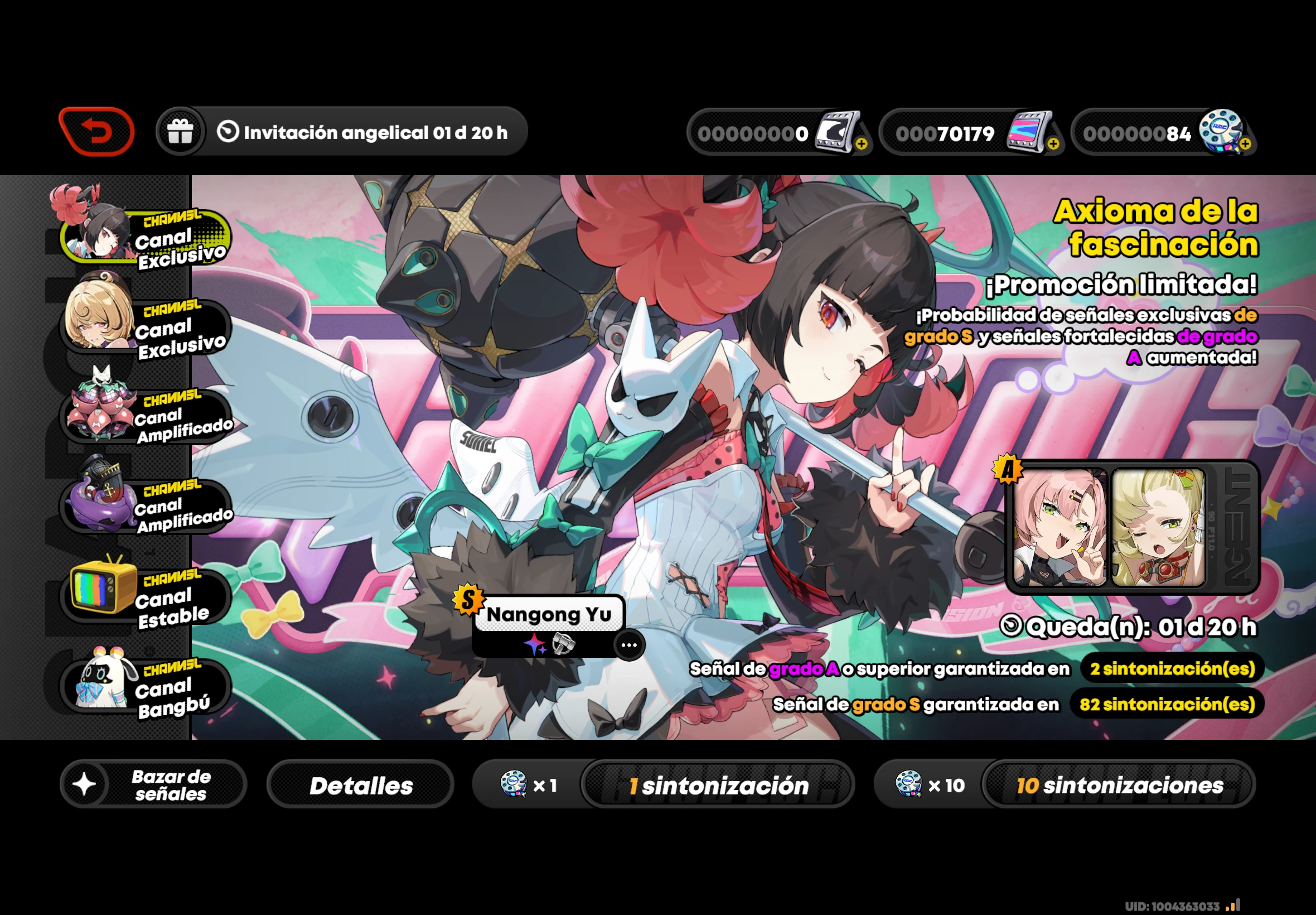 MIYABIさまオーダー専用です Día 140. Ahorrando para la rerun de Hoshimi Miyabi. Zenless Zone