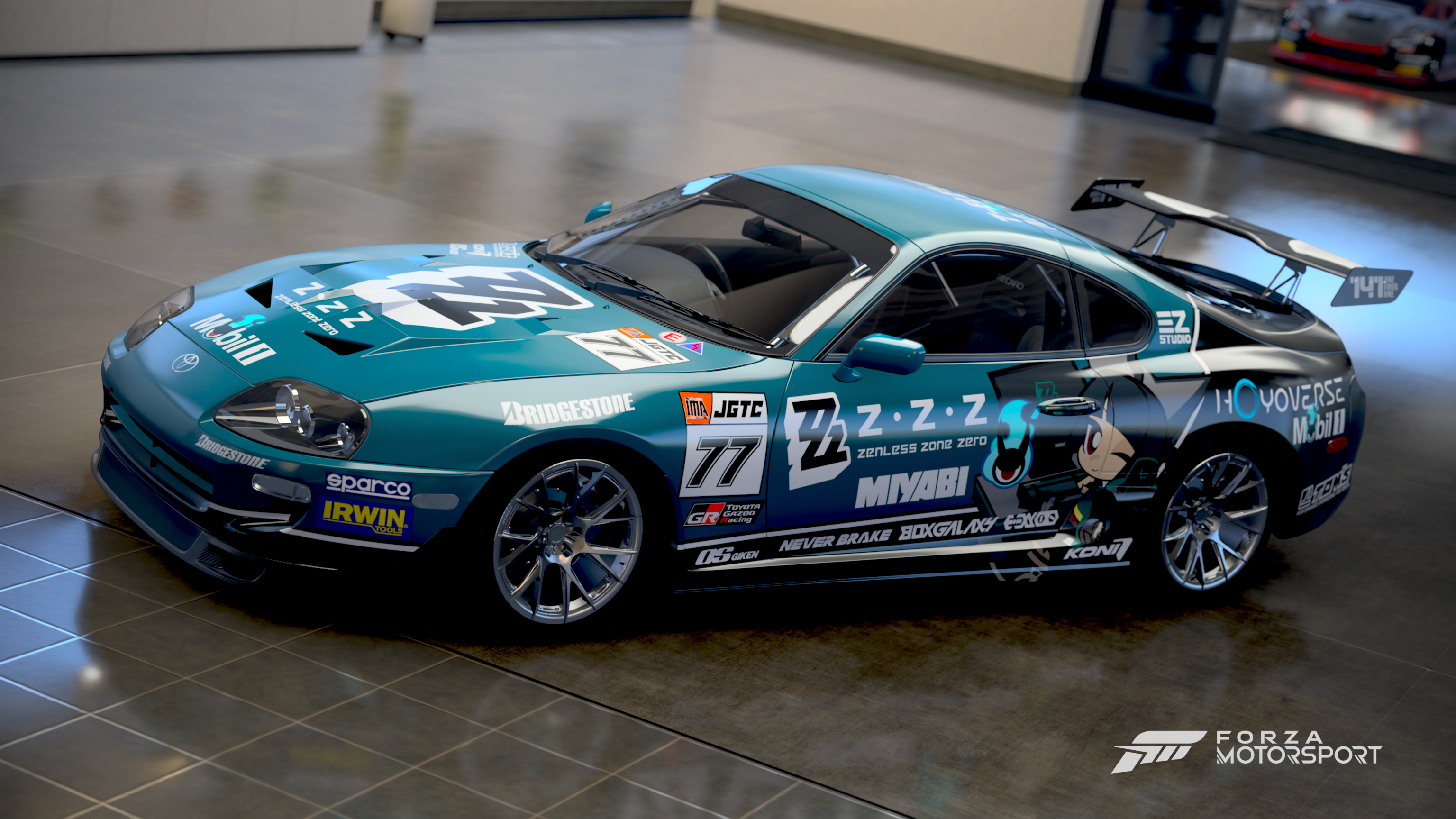 miya Miyabi x Razer JGTC Supra Zenless Zone Zero | HoYoLAB