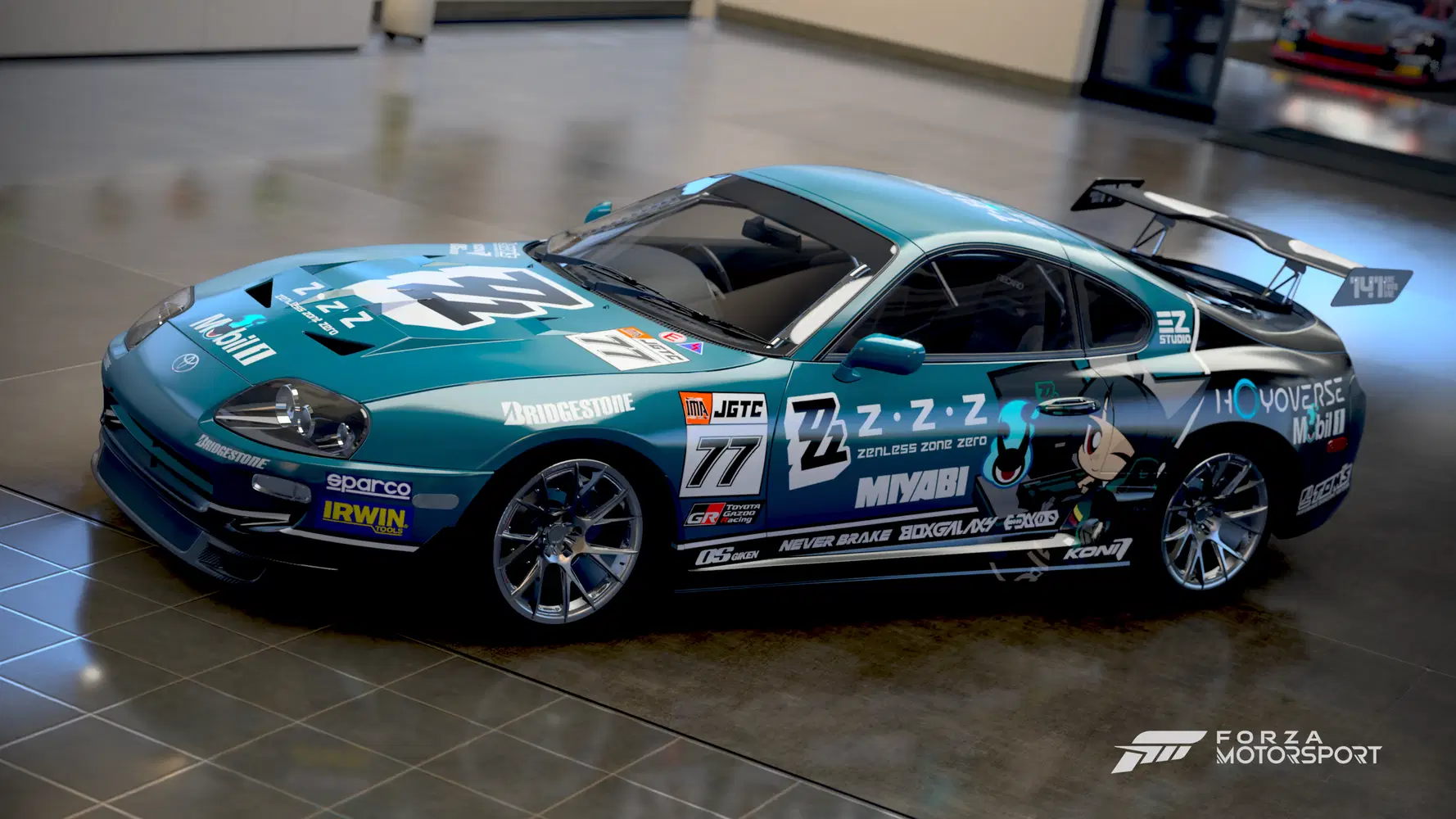 Miyabi x Razer JGTC Supra Zenless Zone Zero | HoYoLAB